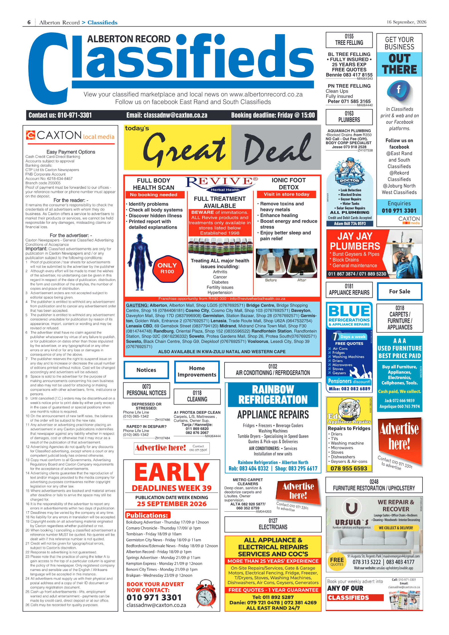 Alberton Record 16 September 2026 page 6