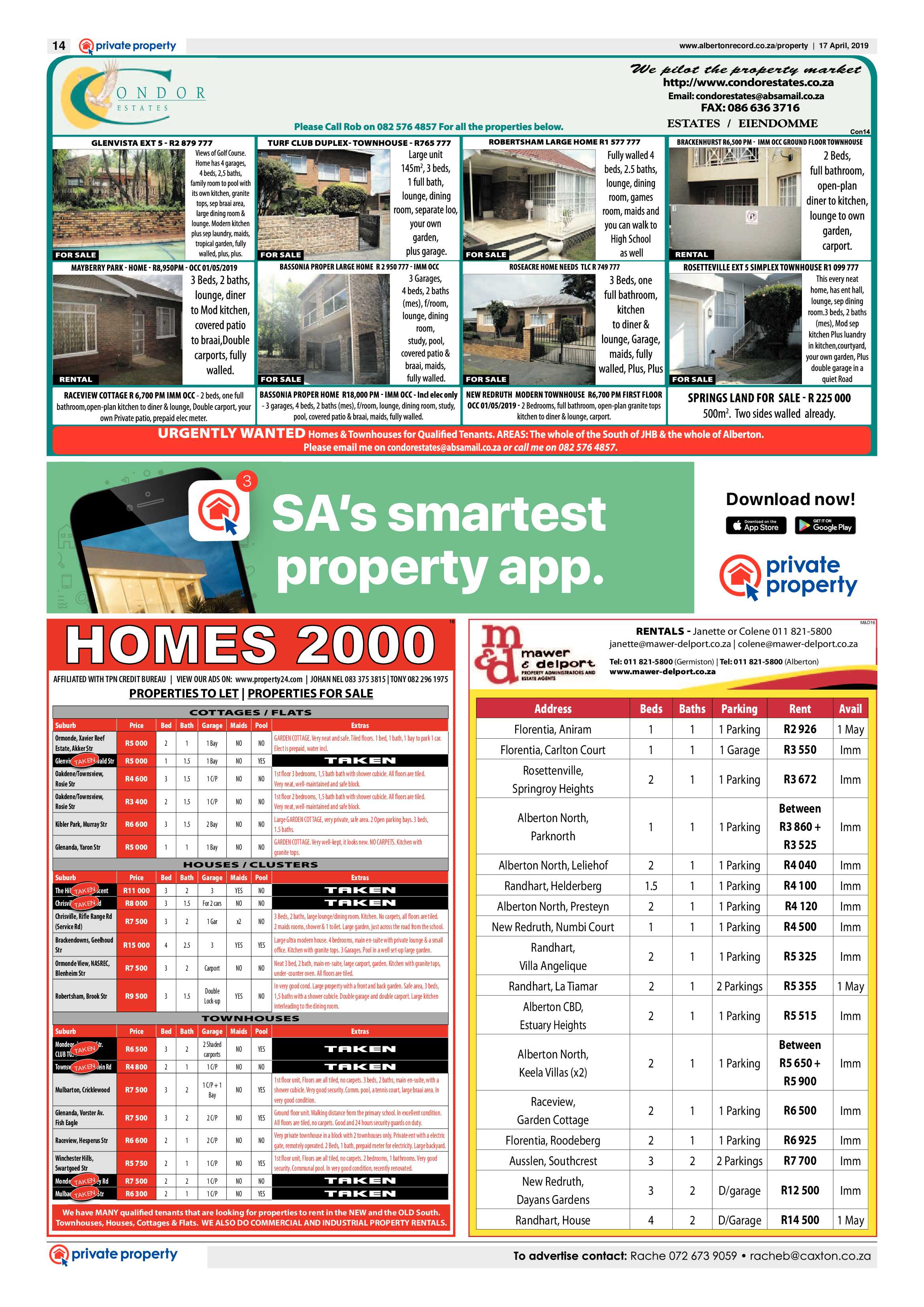Alberton Record 17 April 2019 page 14