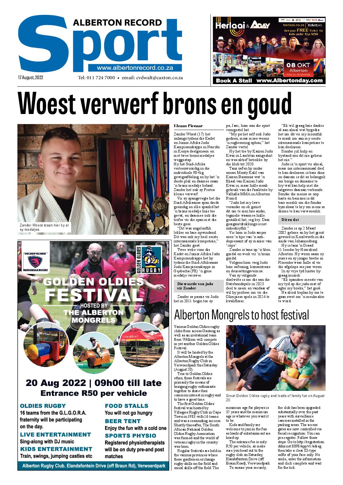 Alberton Record 17 August 2022 page 18