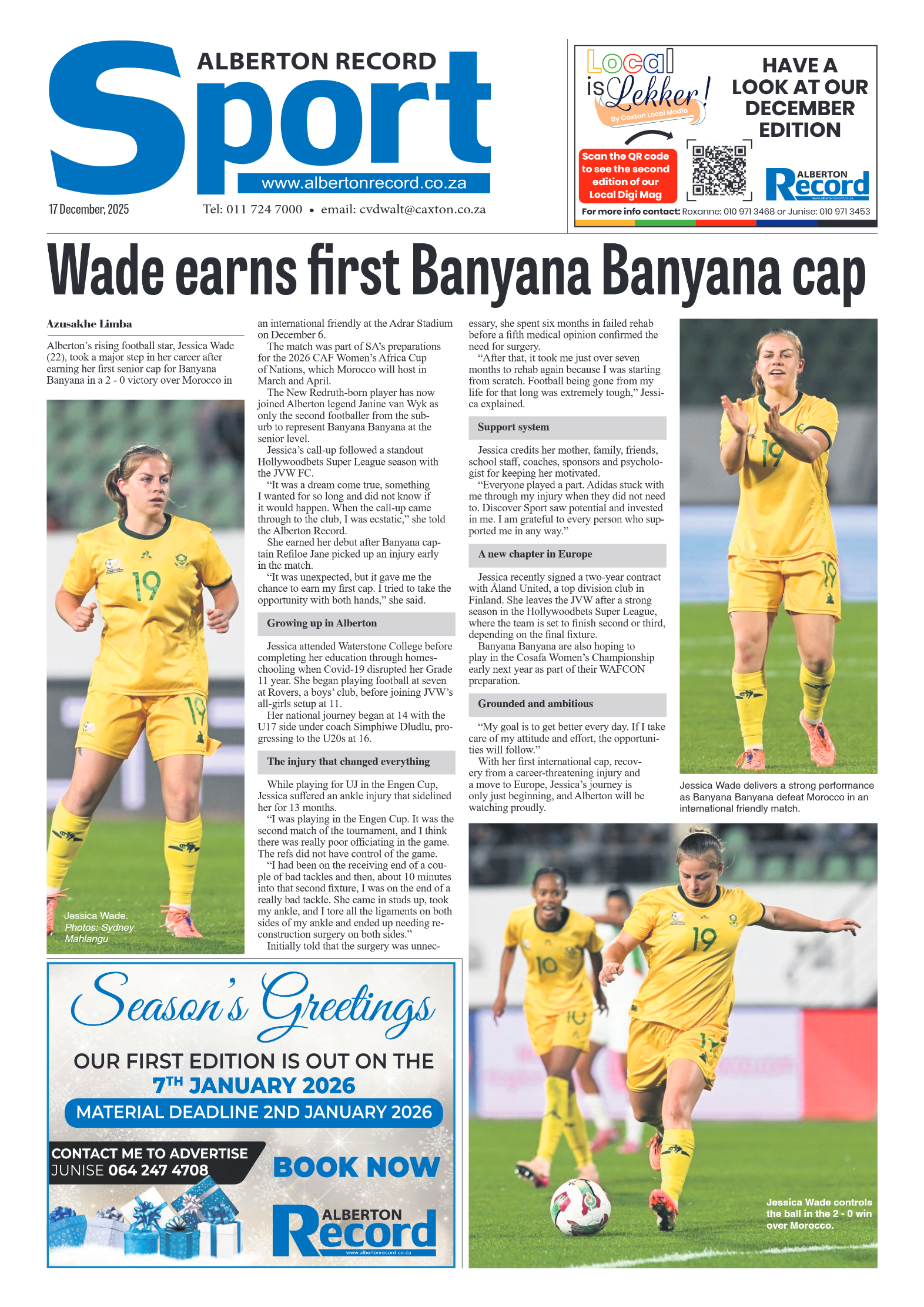 Alberton Record 17 December 2025 page 12