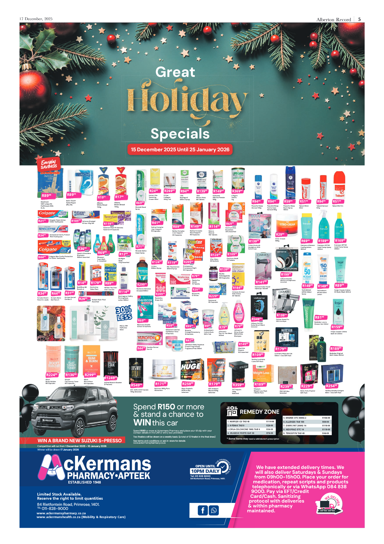 Alberton Record 17 December 2025 page 5