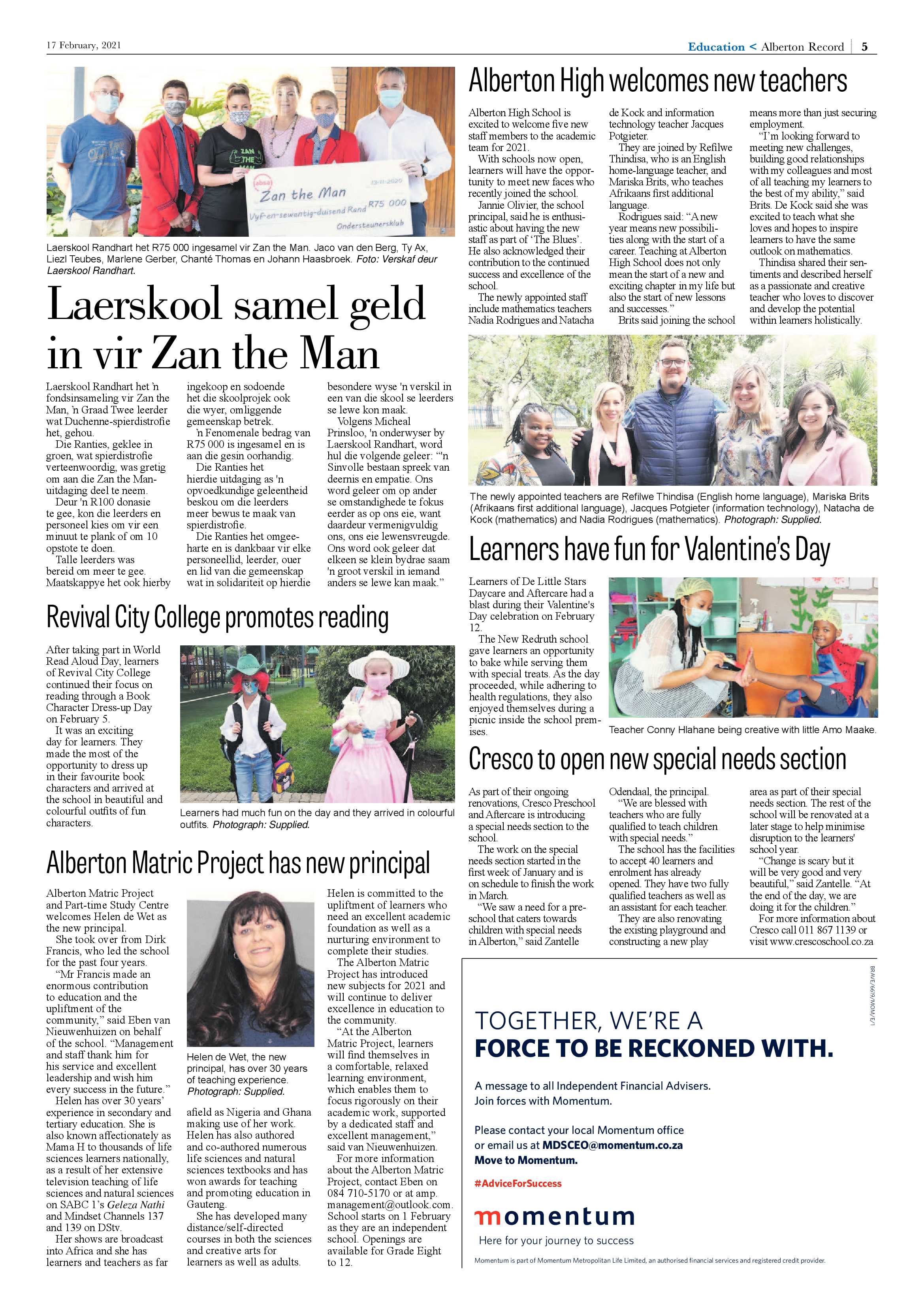 Alberton Record 17 February 2021 page 5