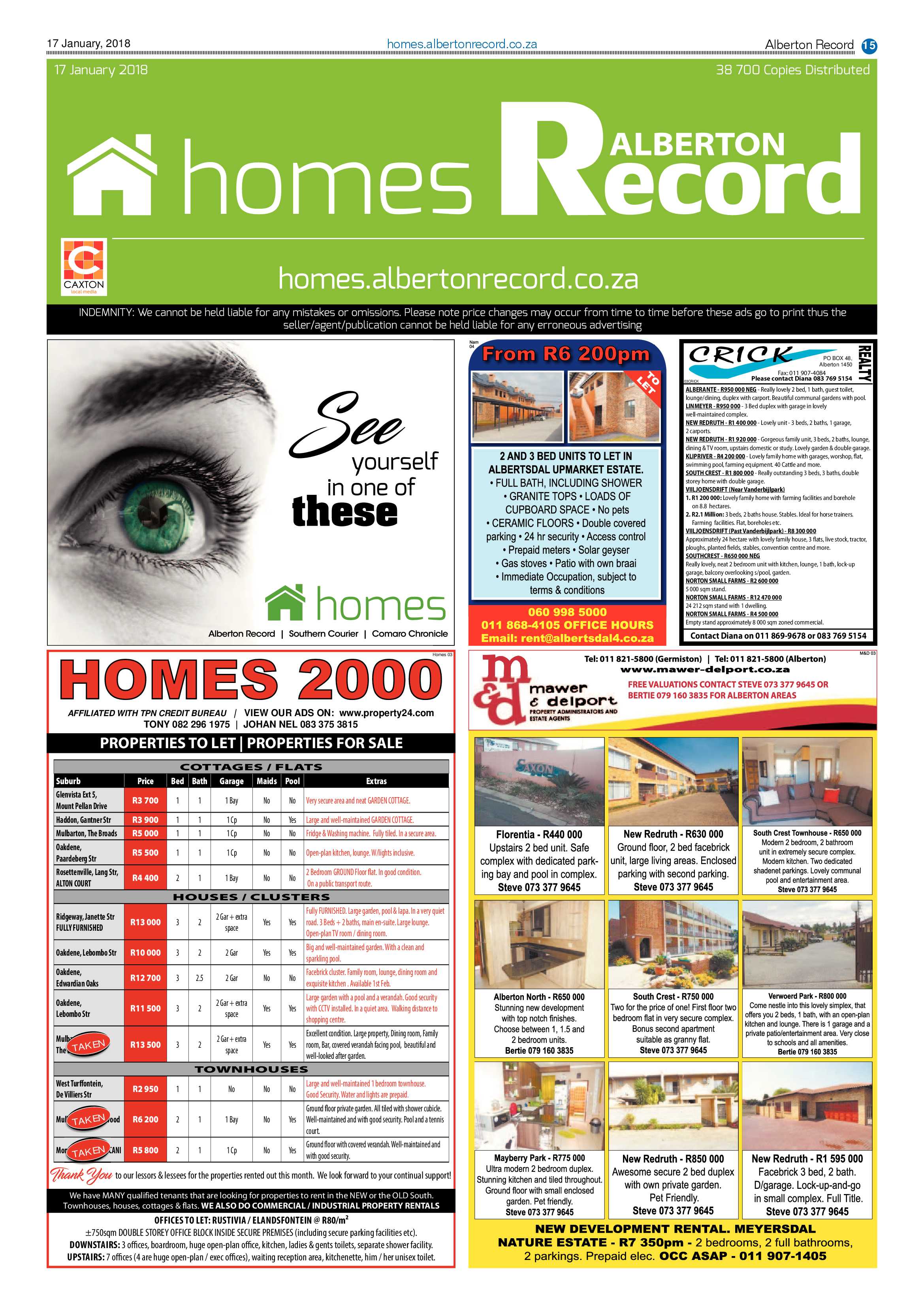 Alberton Record 17 January 2018 page 15