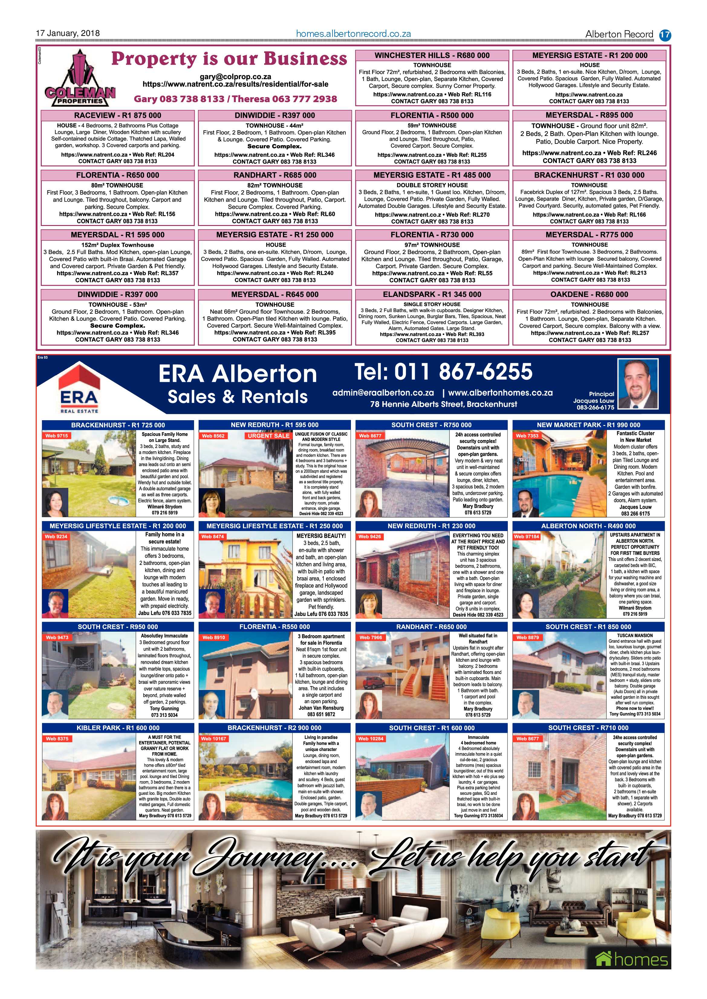 Alberton Record 17 January 2018 page 17