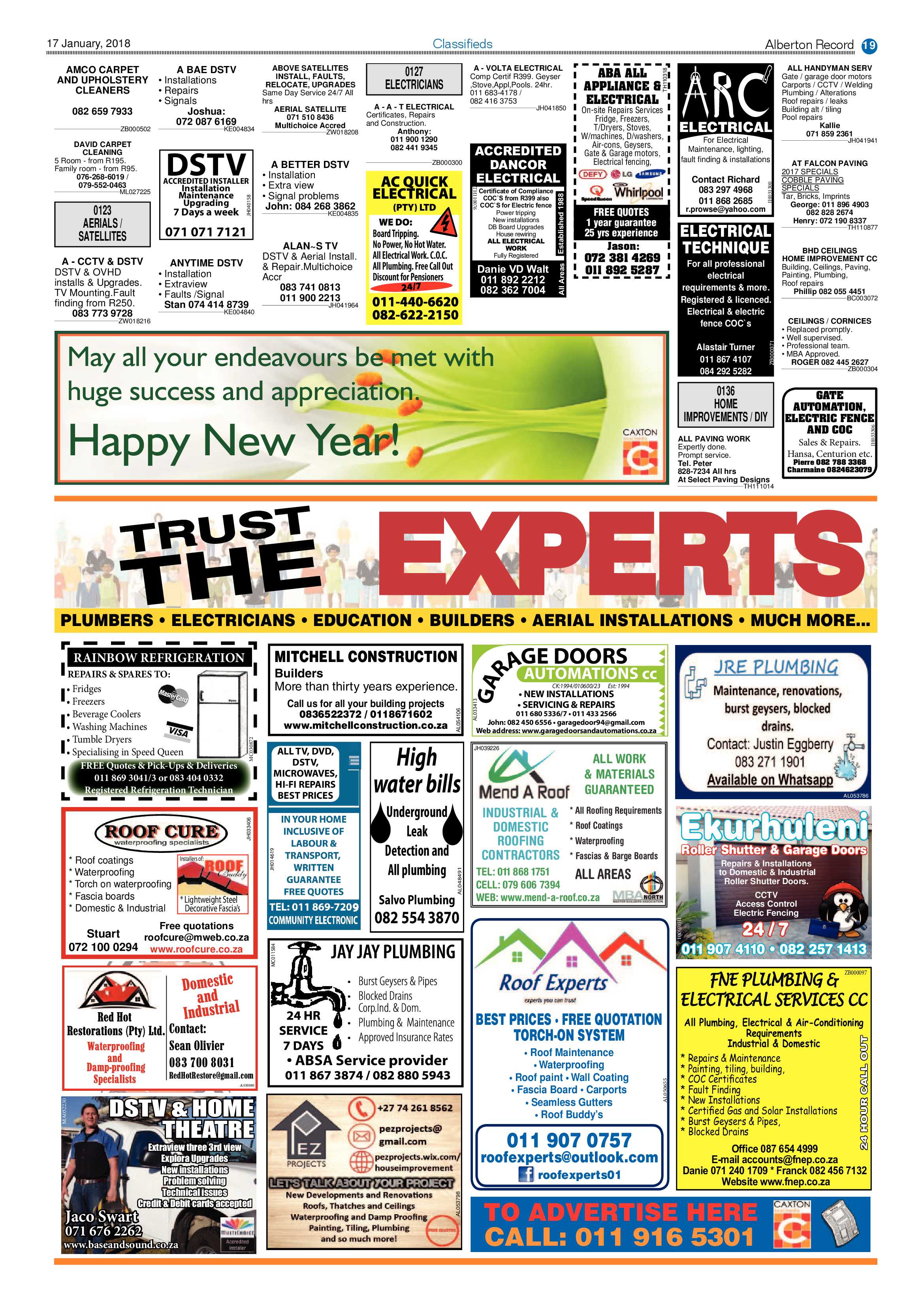 Alberton Record 17 January 2018 page 19