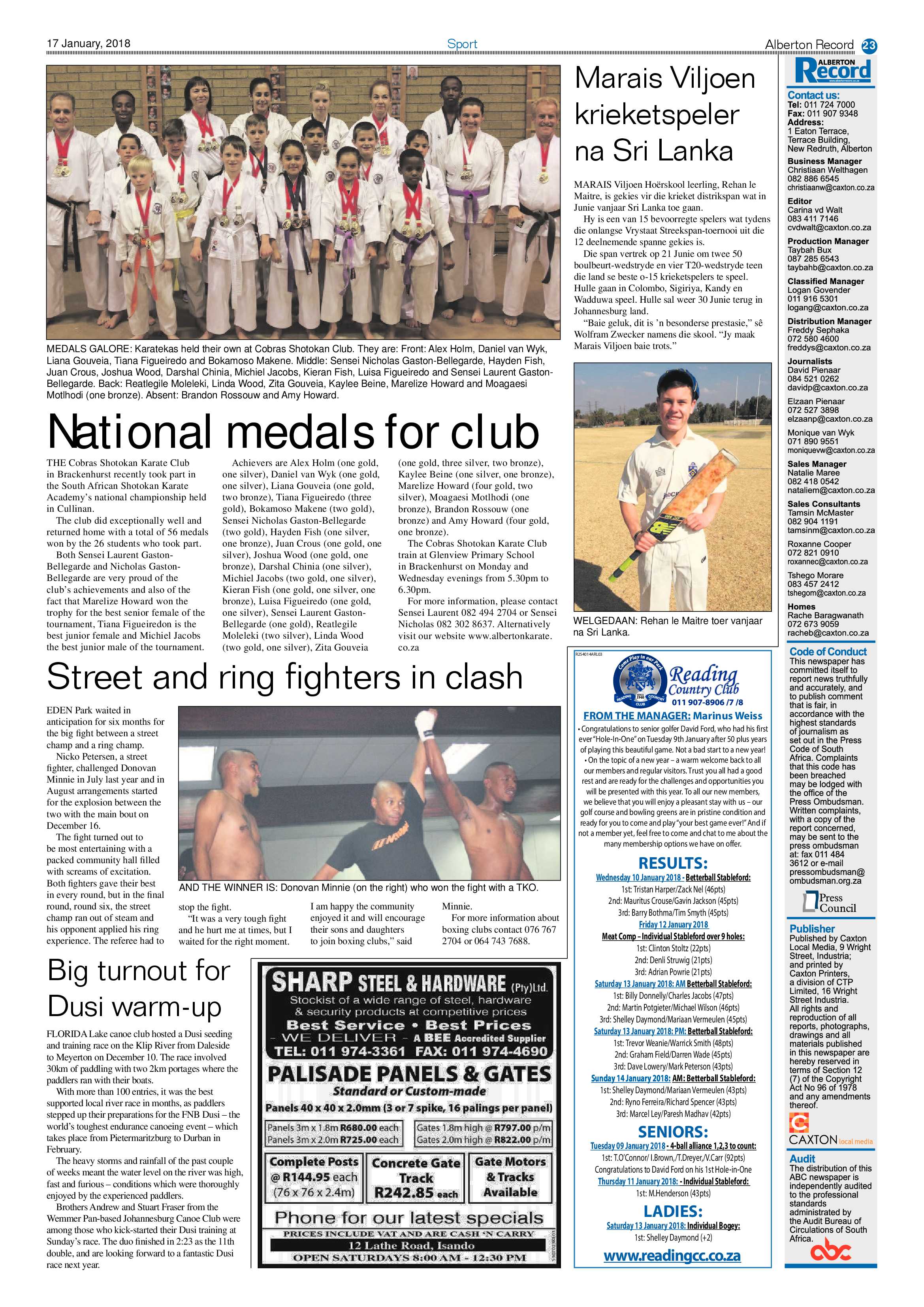 Alberton Record 17 January 2018 page 23