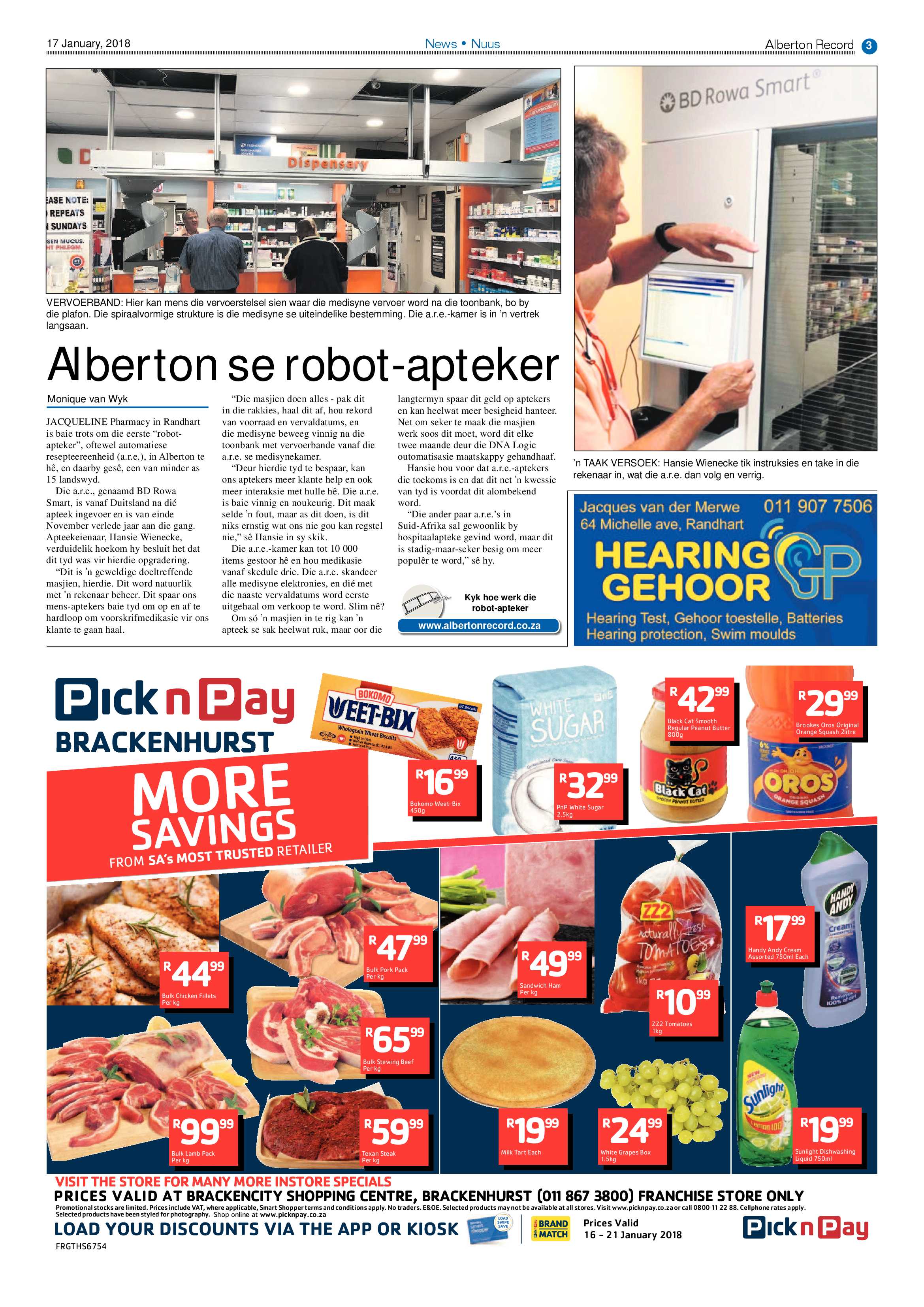Alberton Record 17 January 2018 page 3