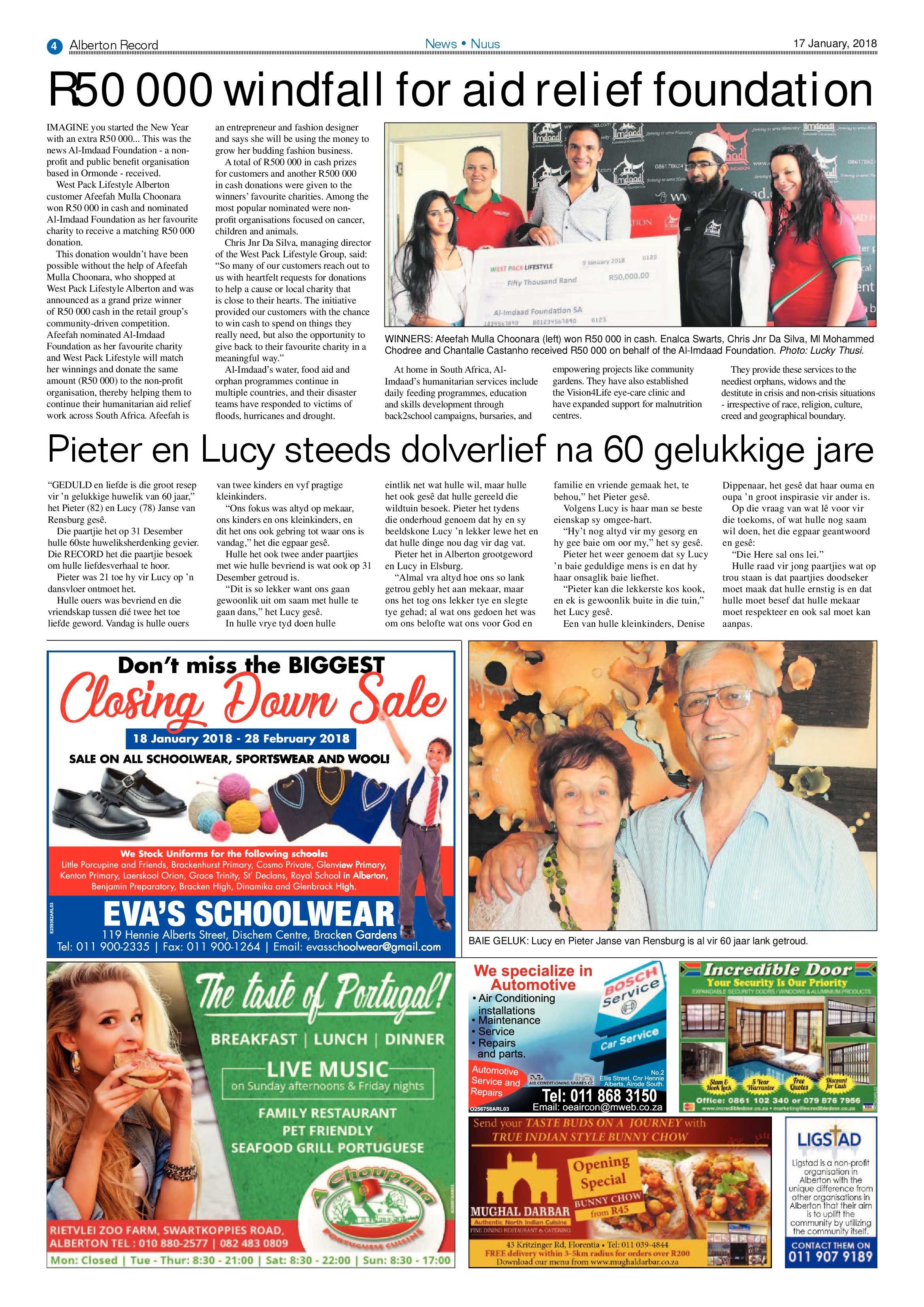 Alberton Record 17 January 2018 page 4