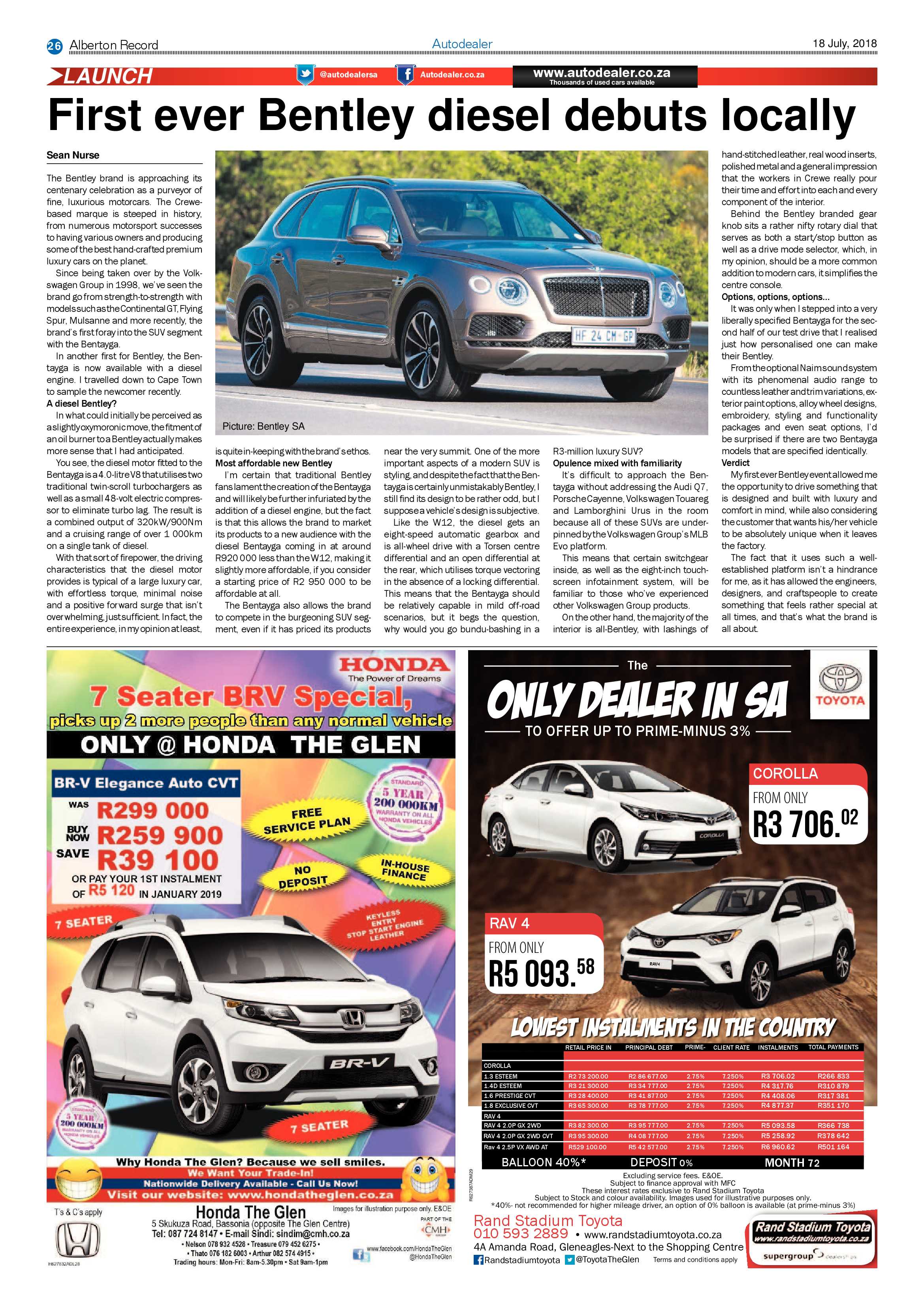 Alberton Record 17 July 2018 page 26