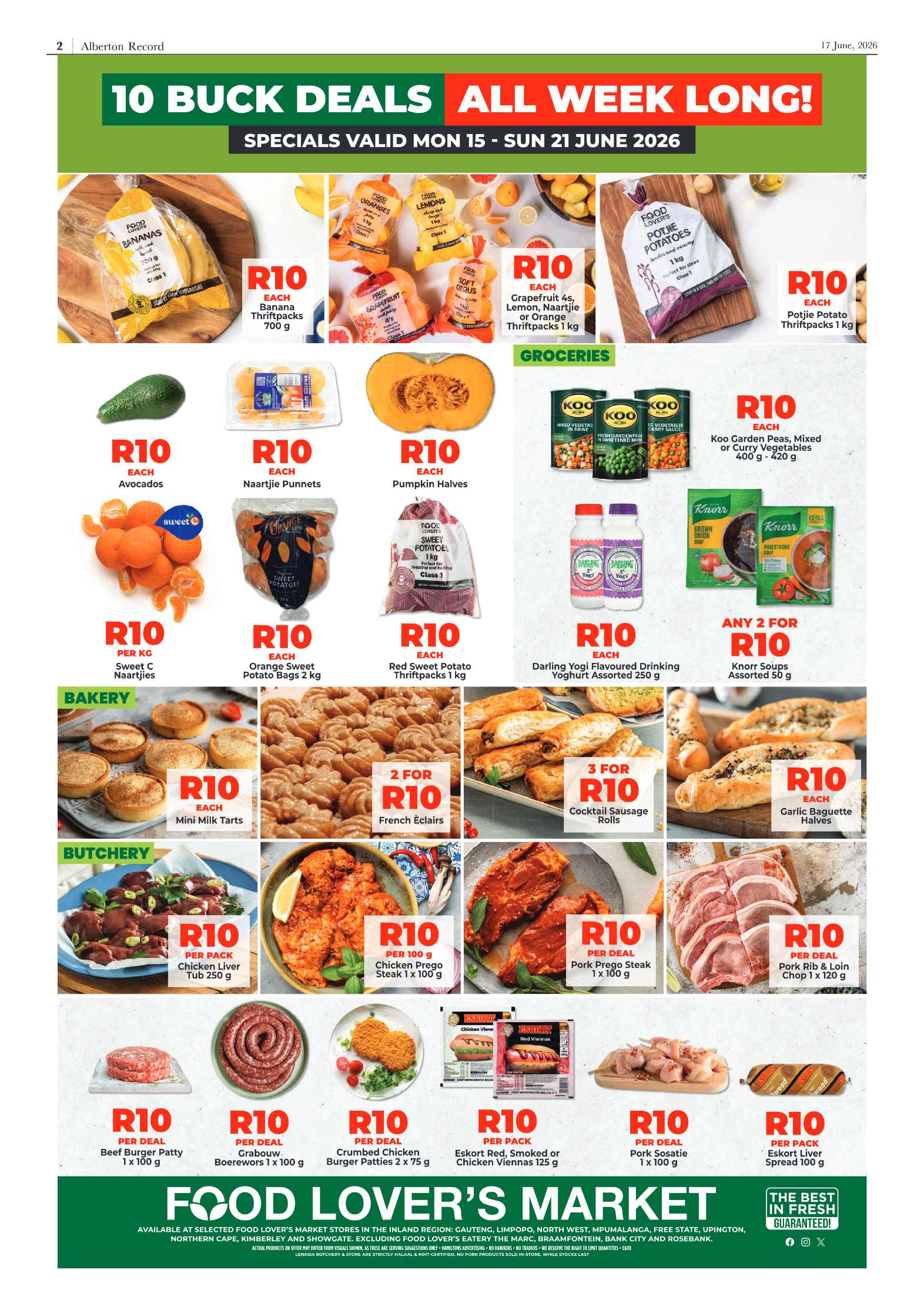 Alberton Record 17 June 2026 page 2