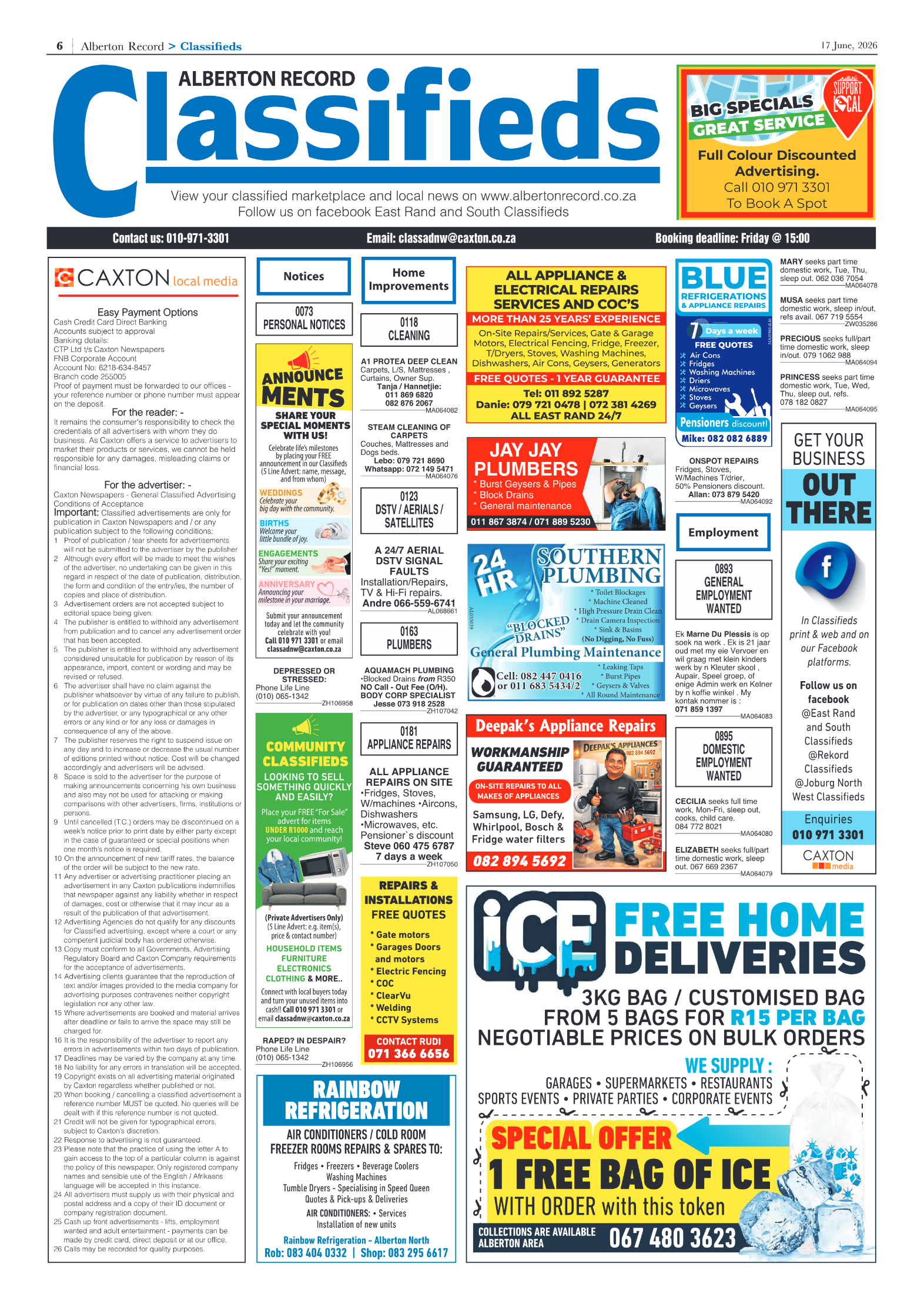 Alberton Record 17 June 2026 page 6