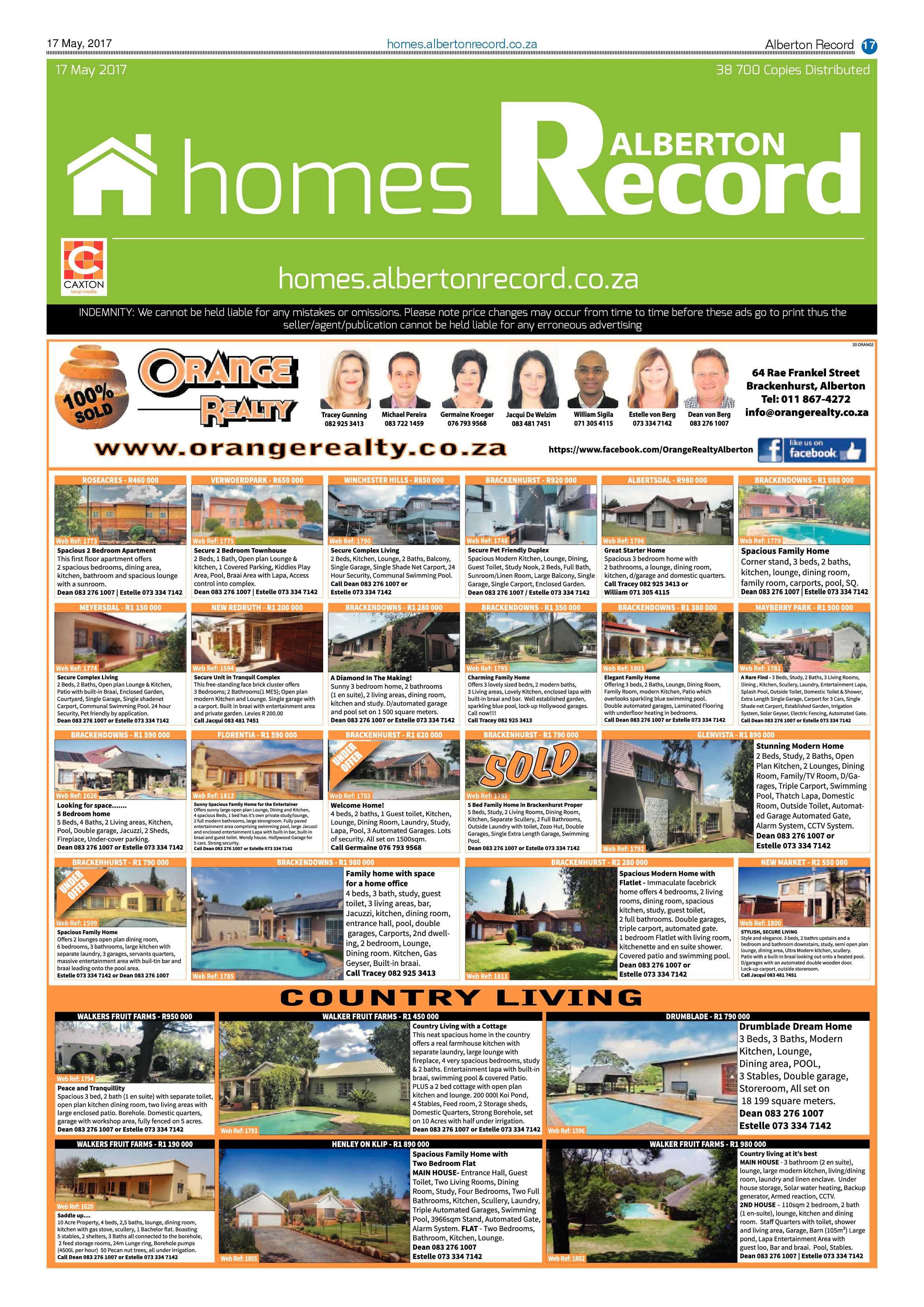 Alberton Record 17 May 2017 page 17