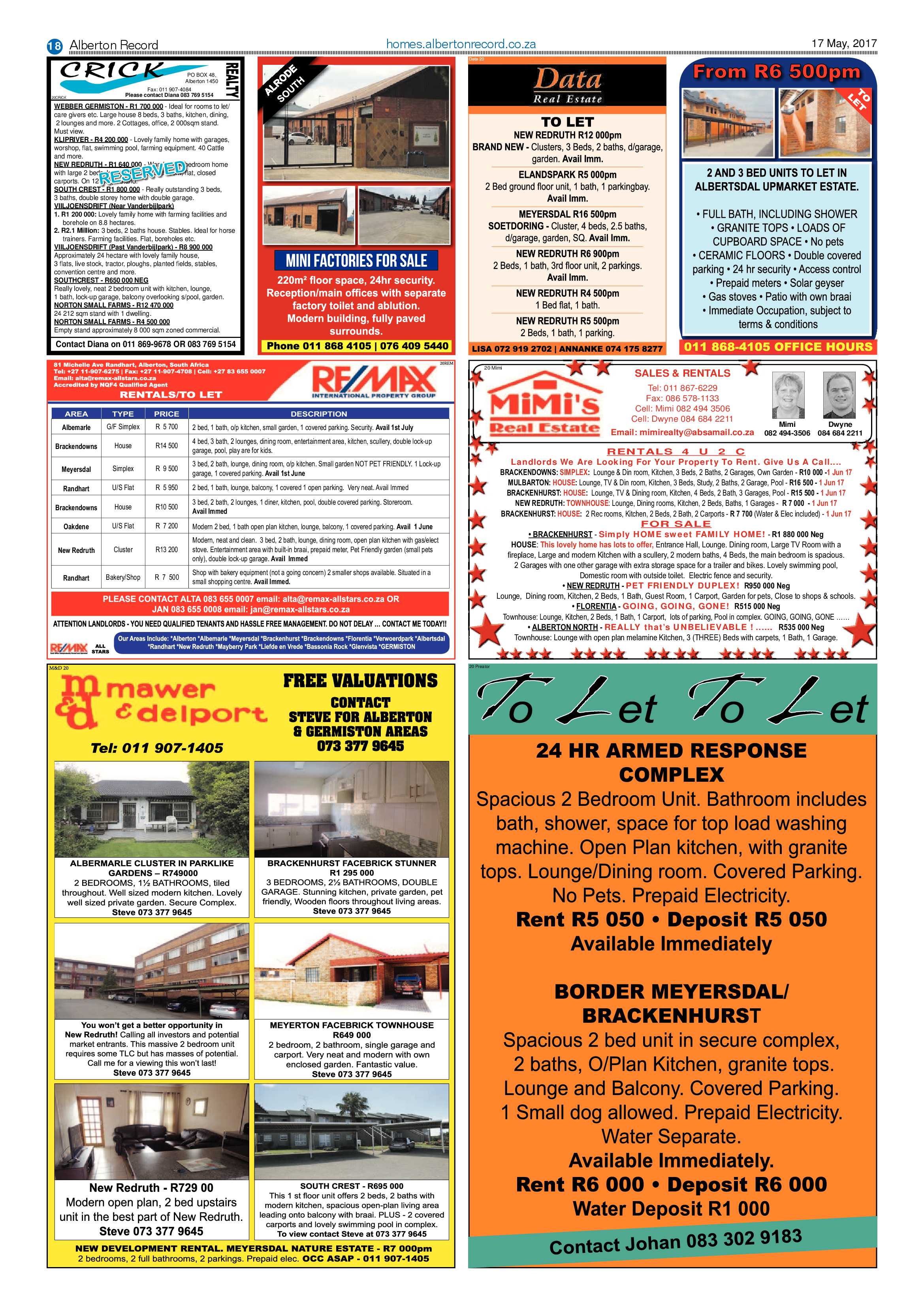 Alberton Record 17 May 2017 page 18