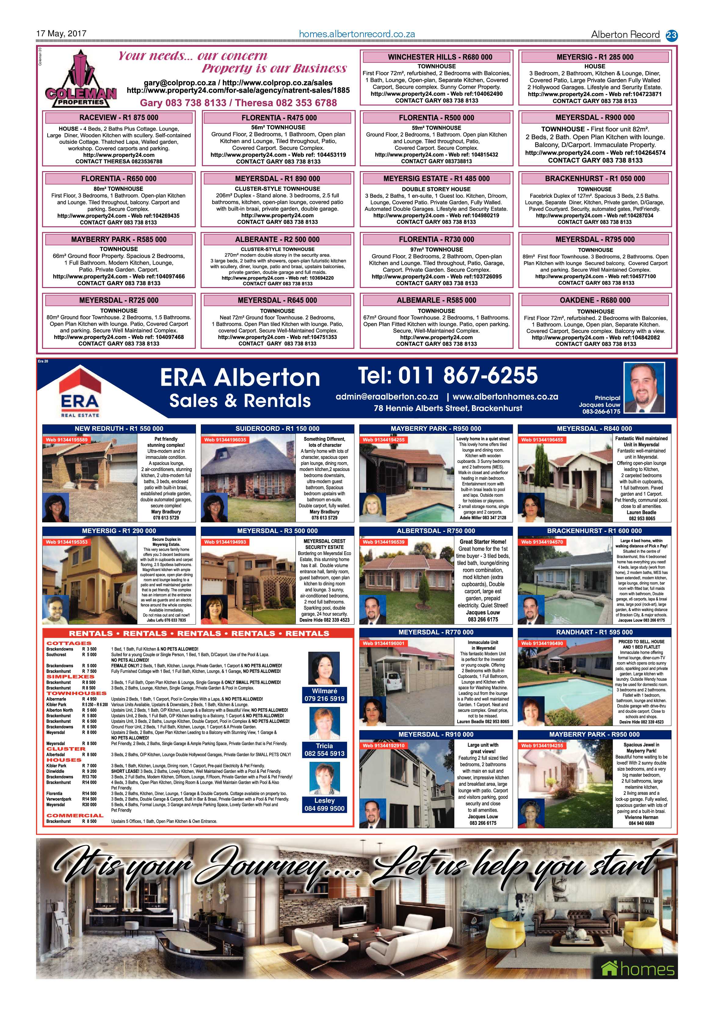 Alberton Record 17 May 2017 page 23