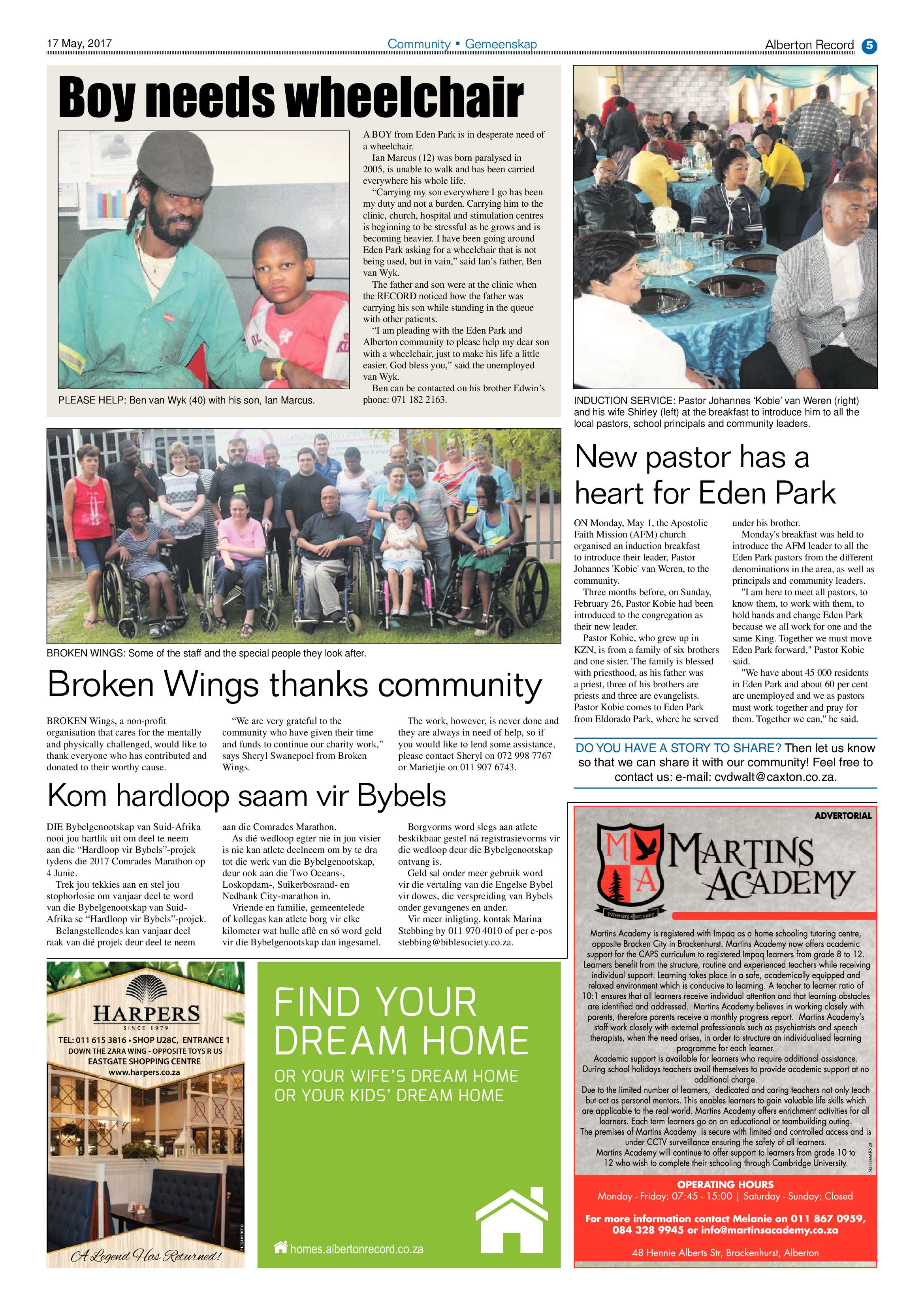 Alberton Record 17 May 2017 page 5
