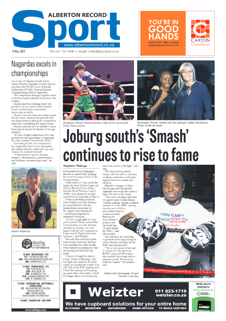 Alberton Record 17 May 2023 page 12