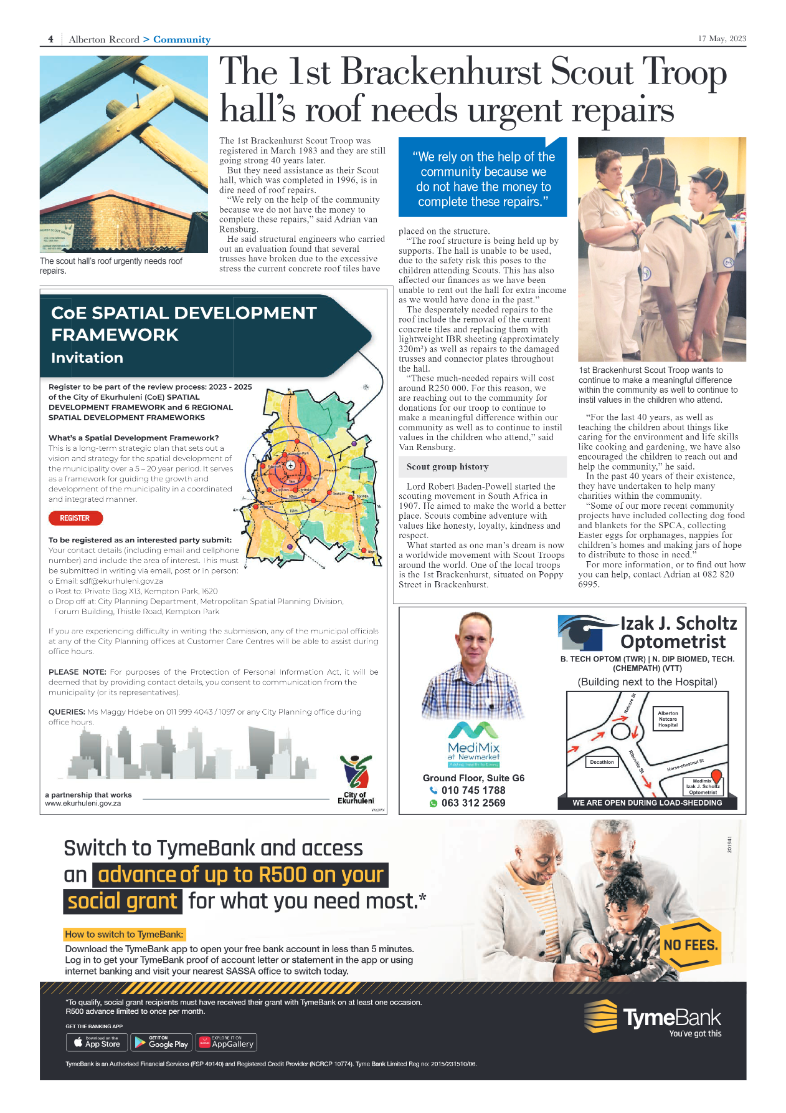 Alberton Record 17 May 2023 page 4