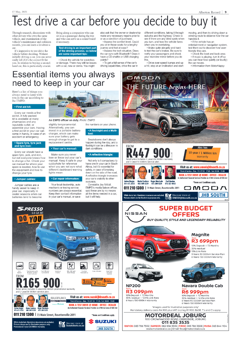 Alberton Record 17 May 2023 page 9