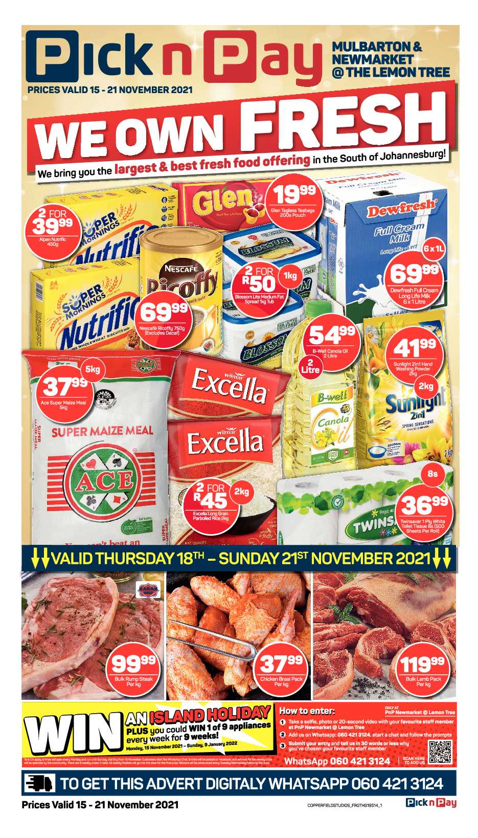 Alberton Record 17 November 2021 page 1