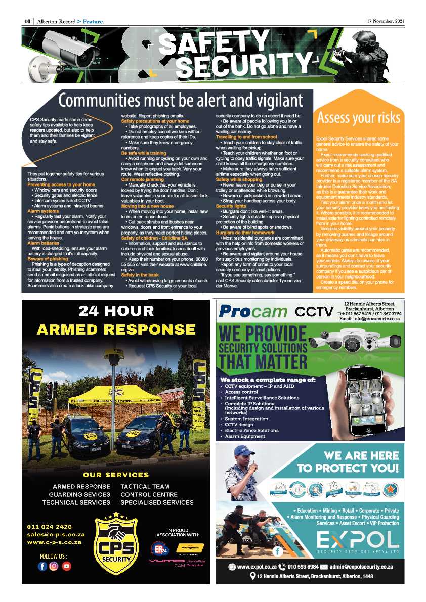 Alberton Record 17 November 2021 page 12