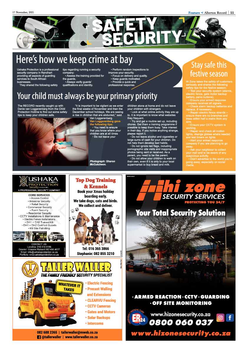Alberton Record 17 November 2021 page 13