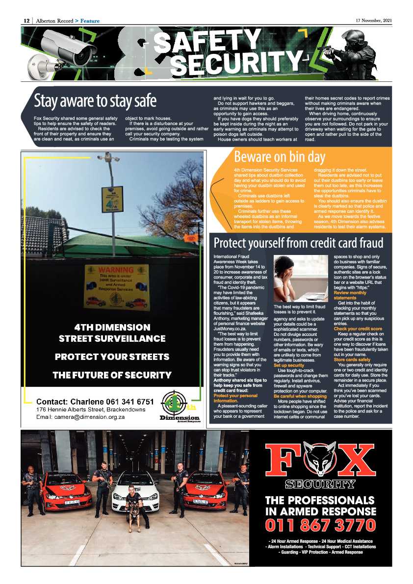 Alberton Record 17 November 2021 page 14