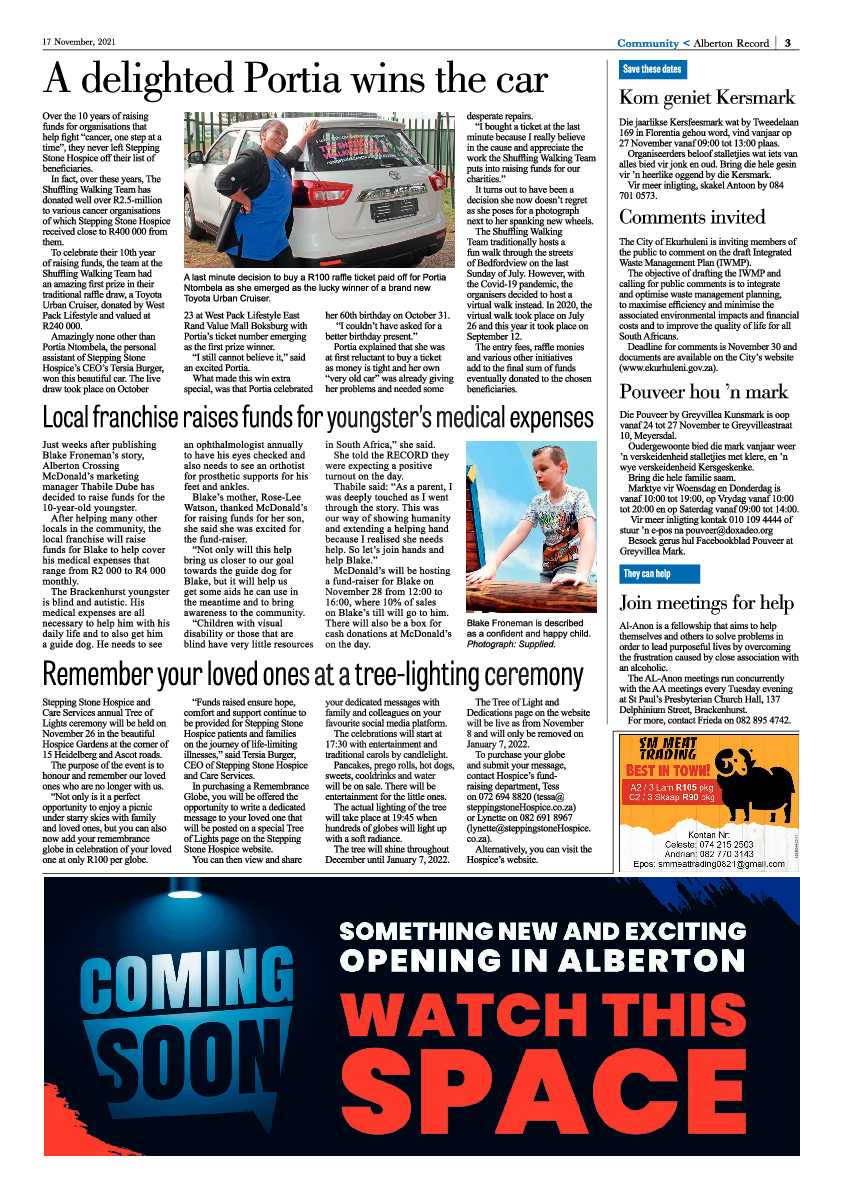Alberton Record 17 November 2021 page 5