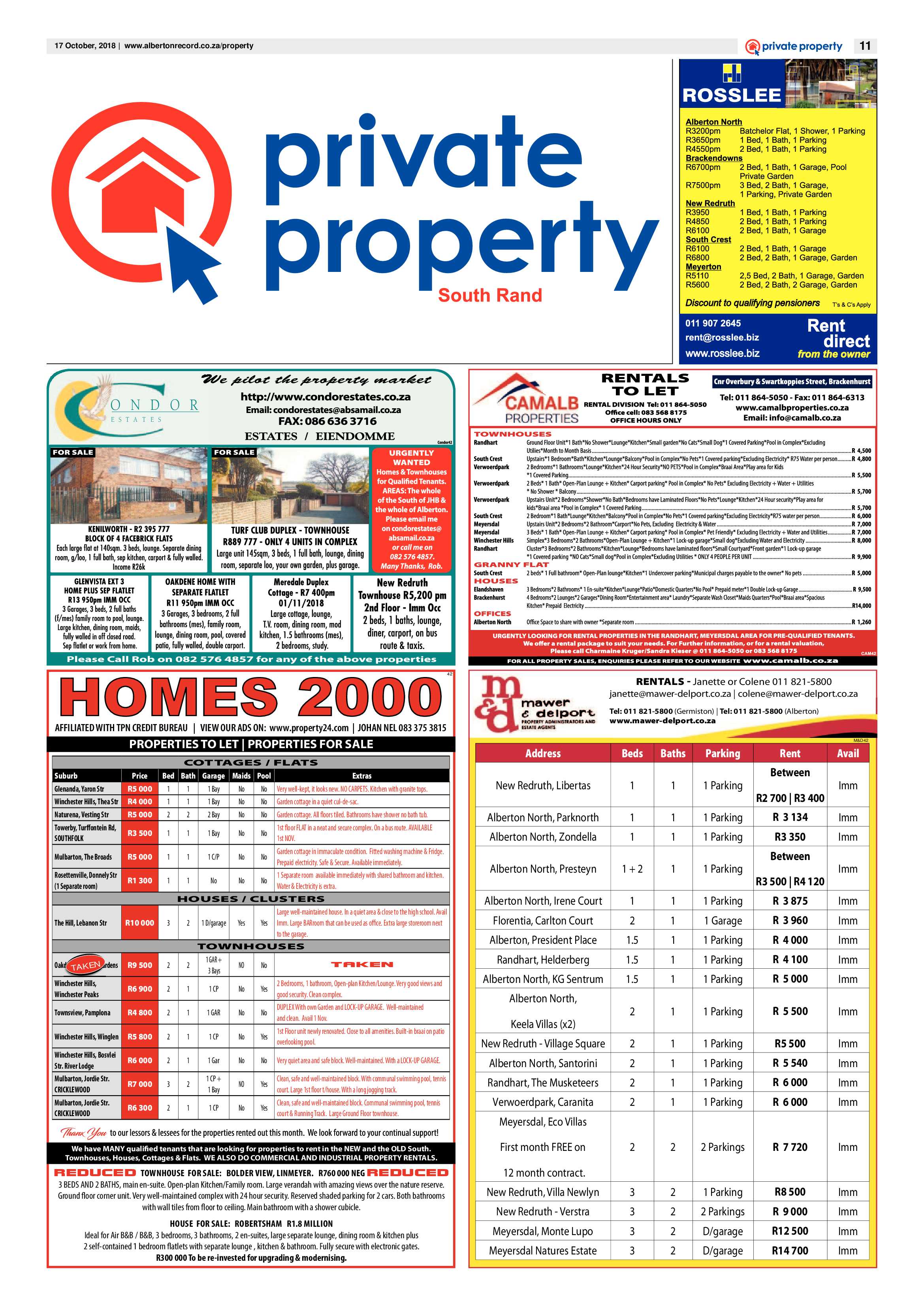 Alberton Record 17 October 2018 page 11