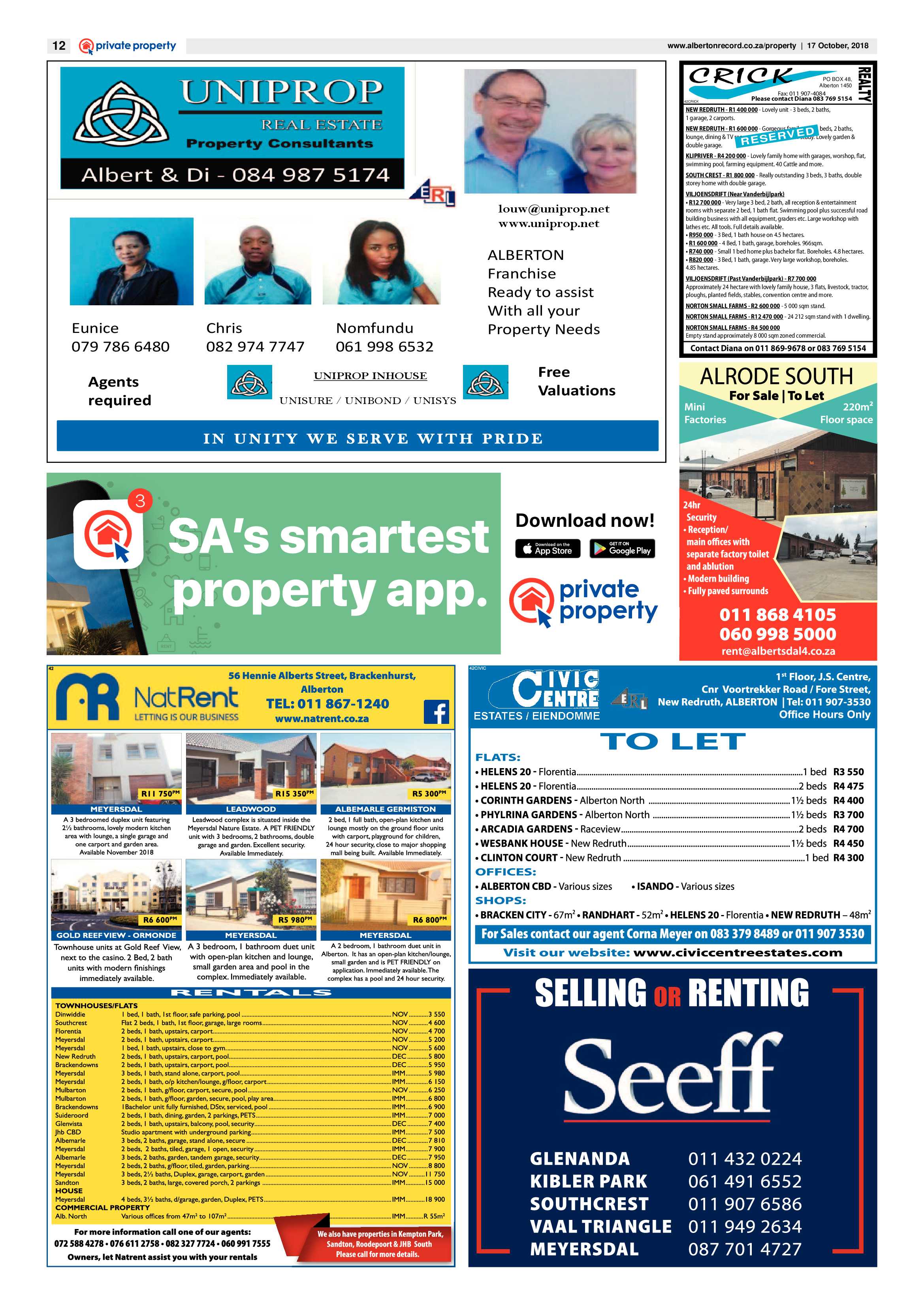 Alberton Record 17 October 2018 page 12