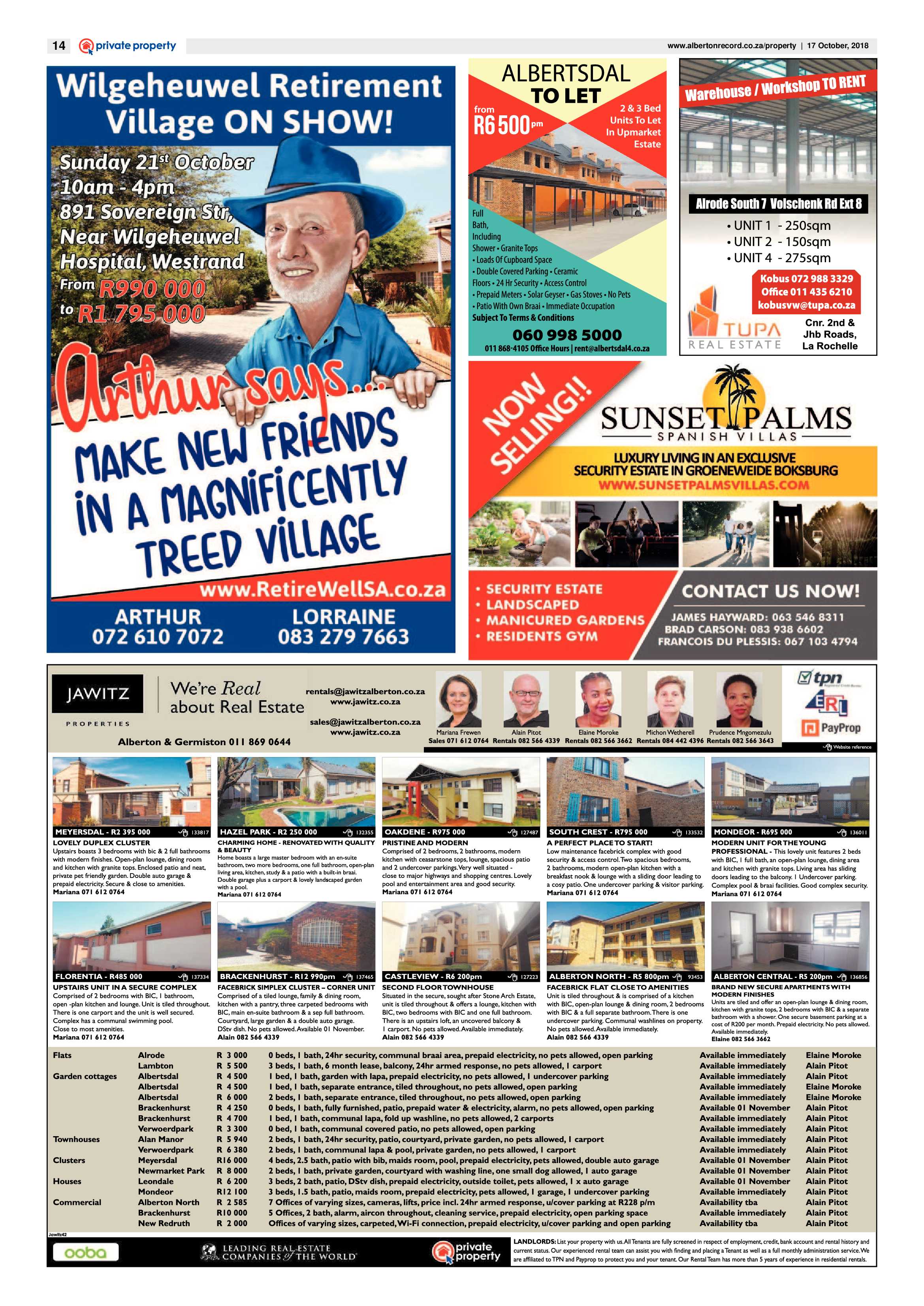 Alberton Record 17 October 2018 page 14