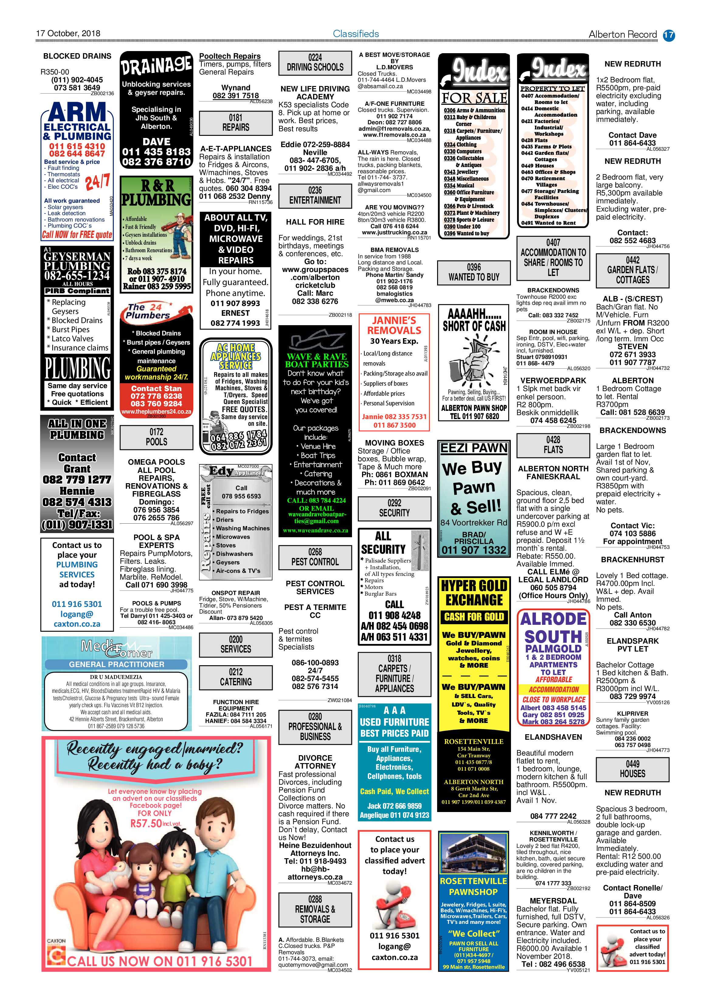 Alberton Record 17 October 2018 page 17