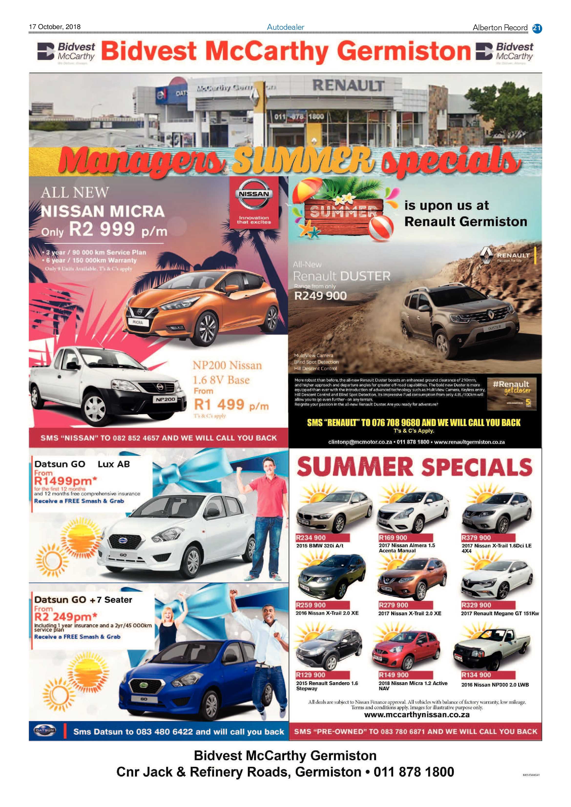 Alberton Record 17 October 2018 page 21