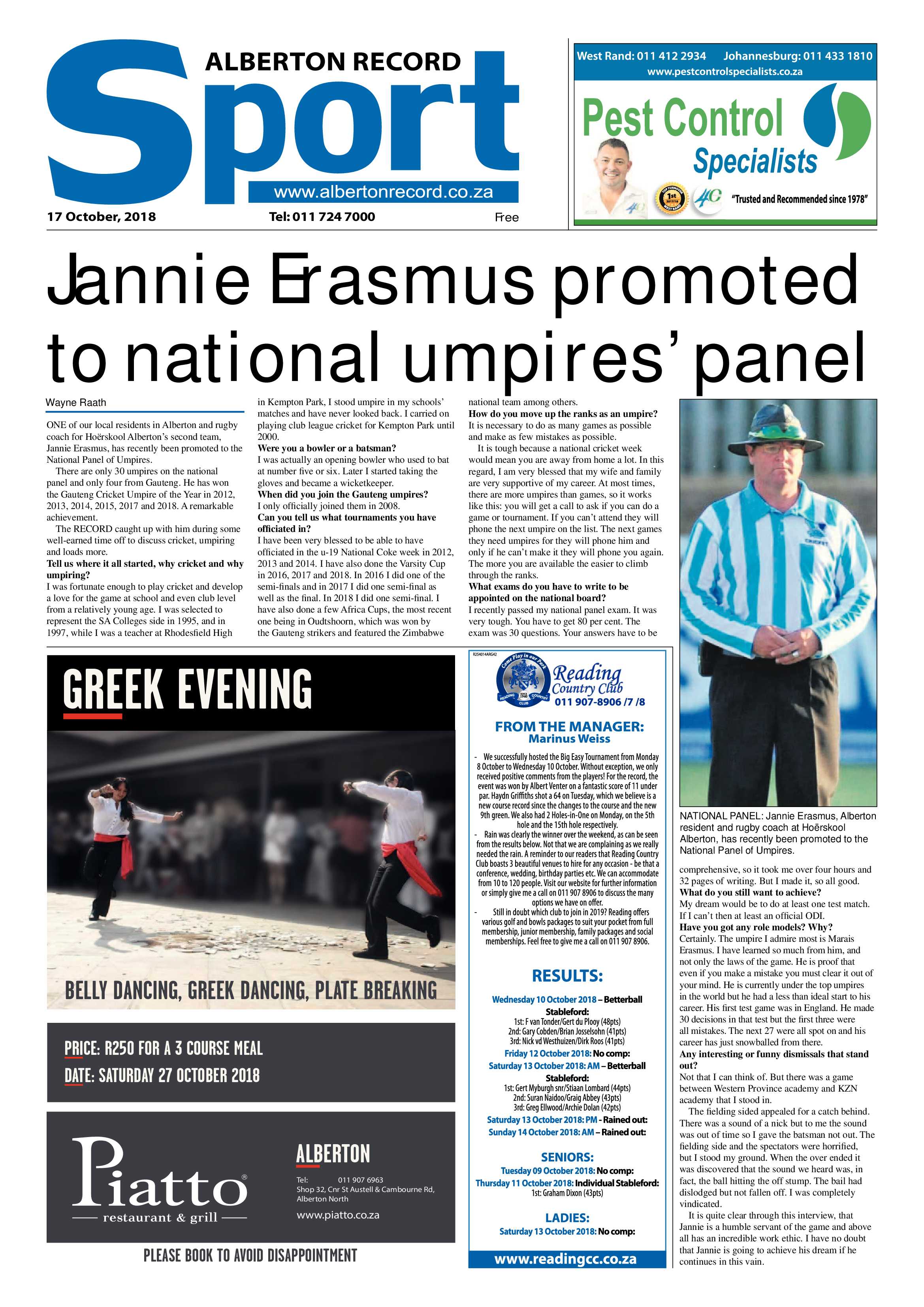 Alberton Record 17 October 2018 page 24