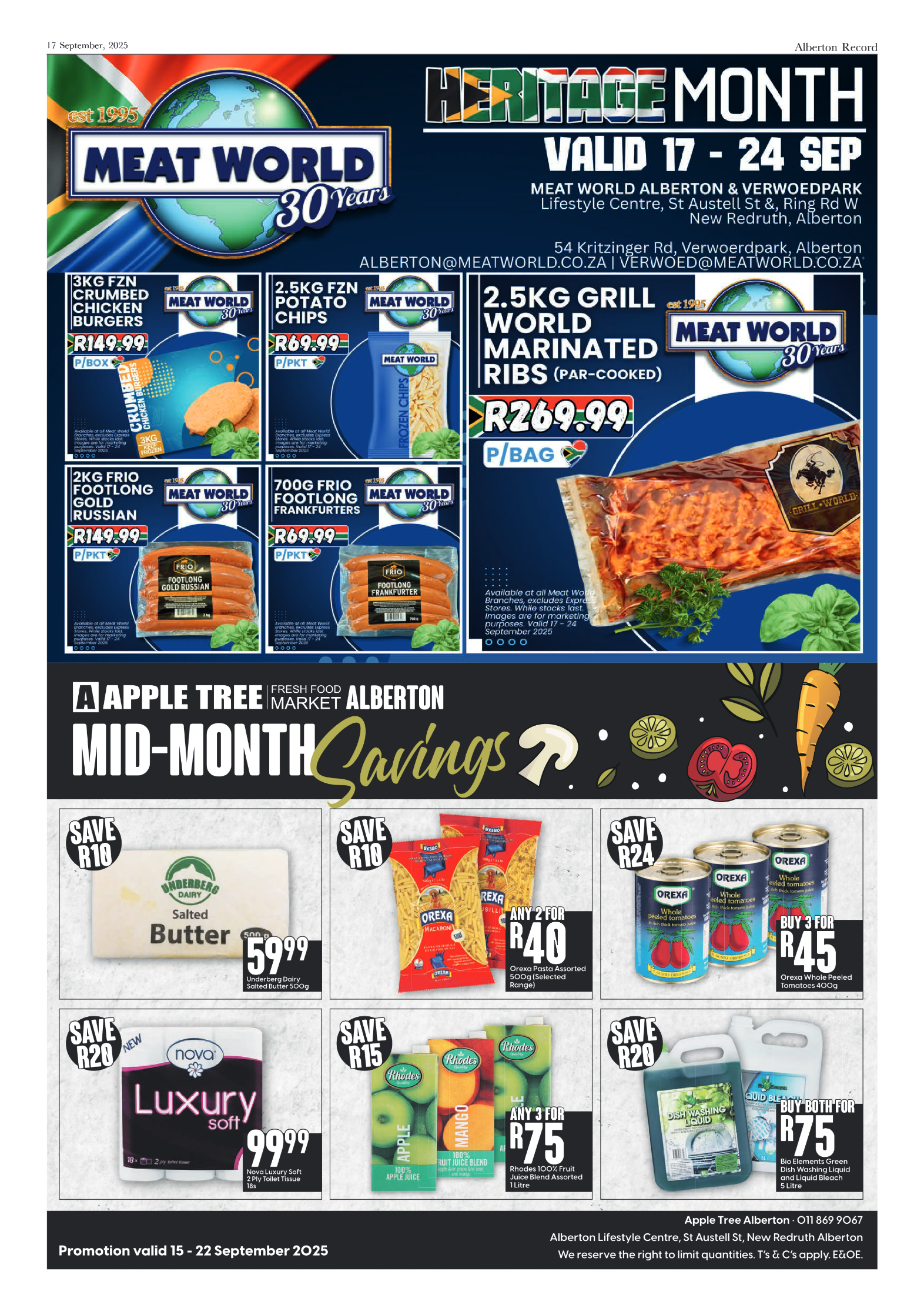 Alberton Record 17 September 2025 page 15