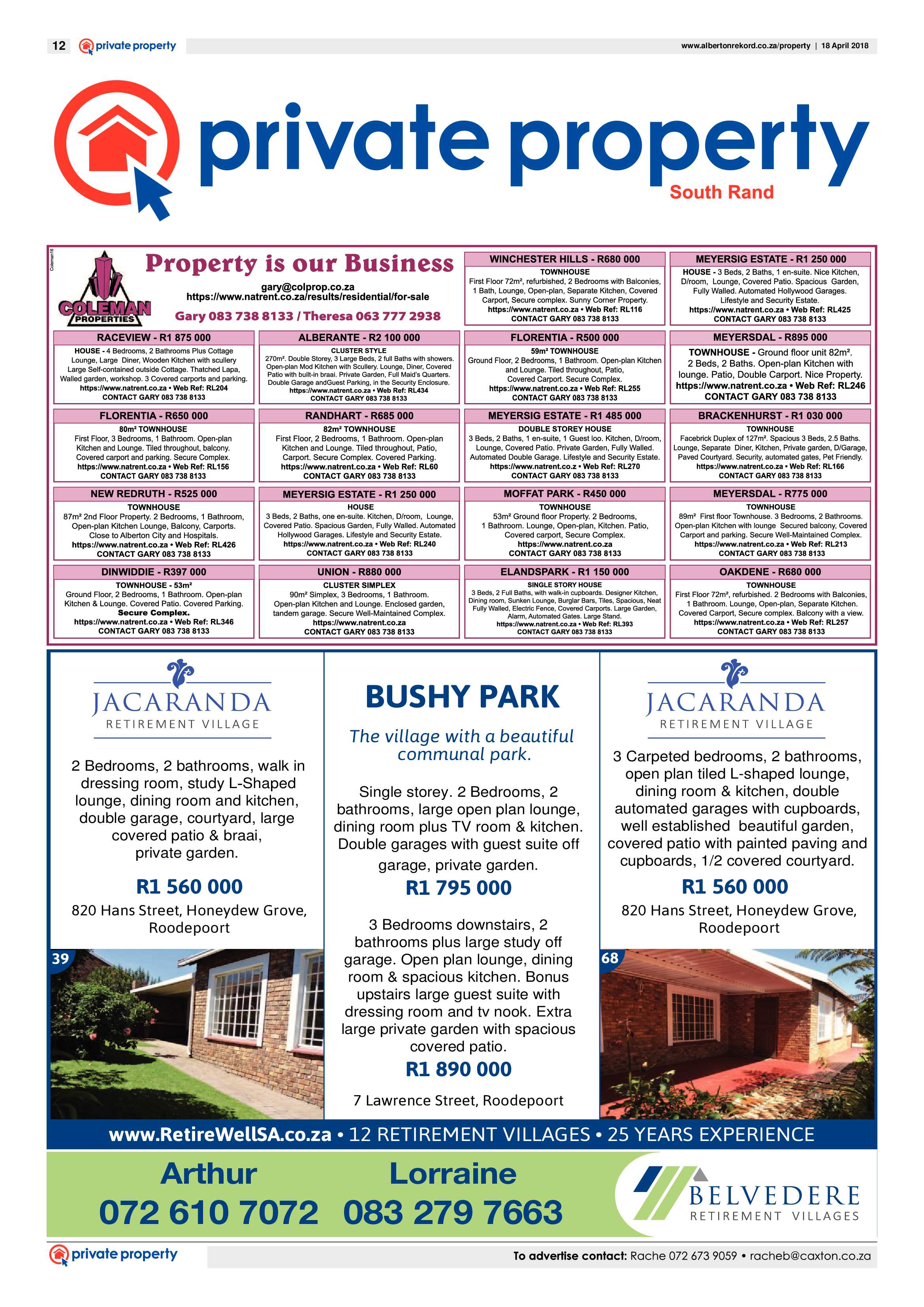 Alberton Record 18 April 2018 page 12