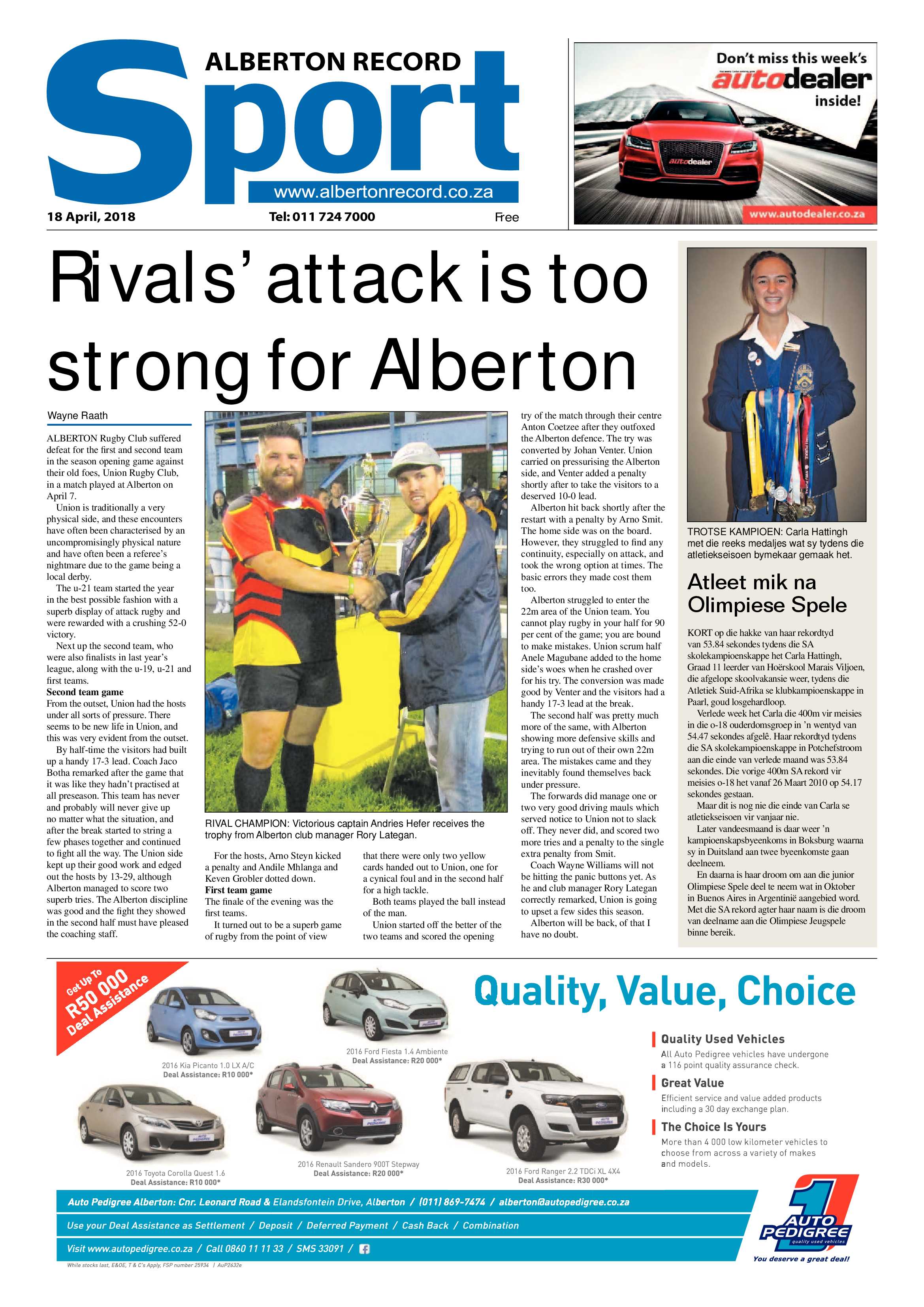 Alberton Record 18 April 2018 page 32