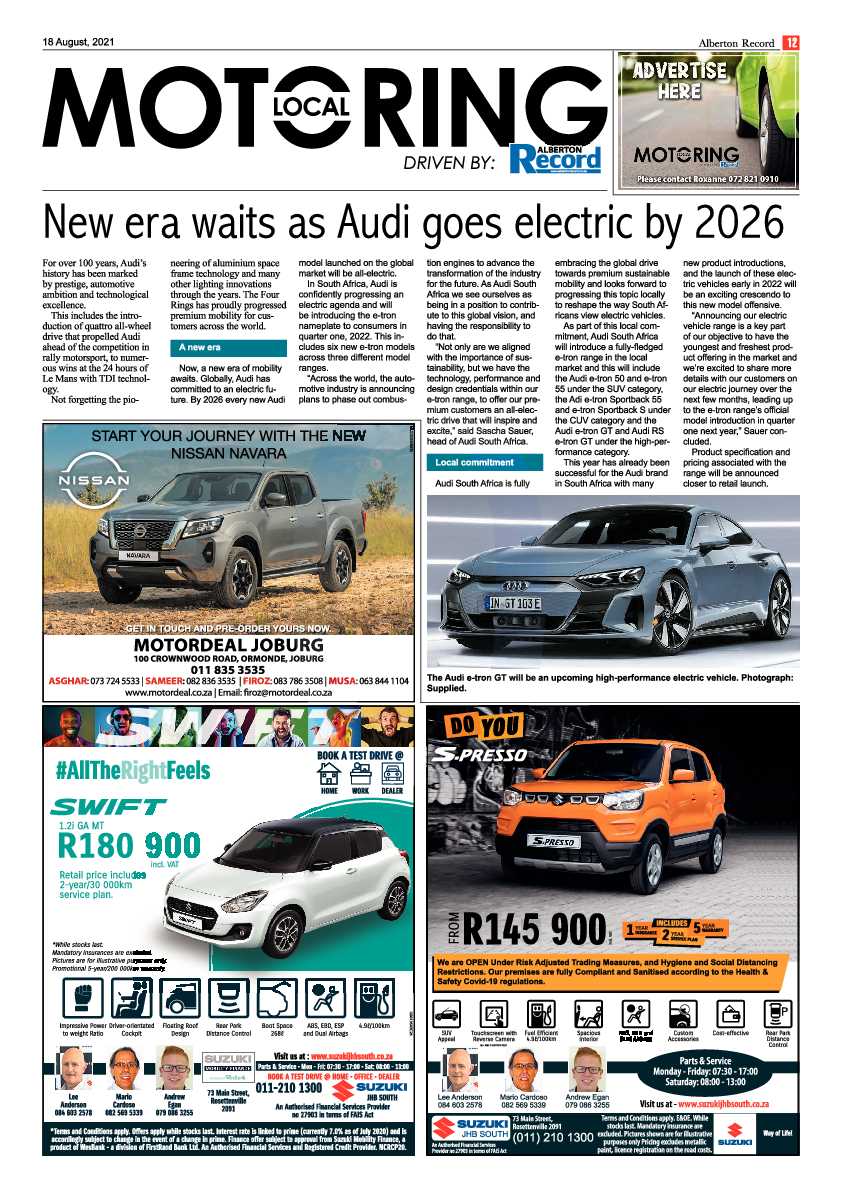 Alberton Record 18 August 2021 page 12