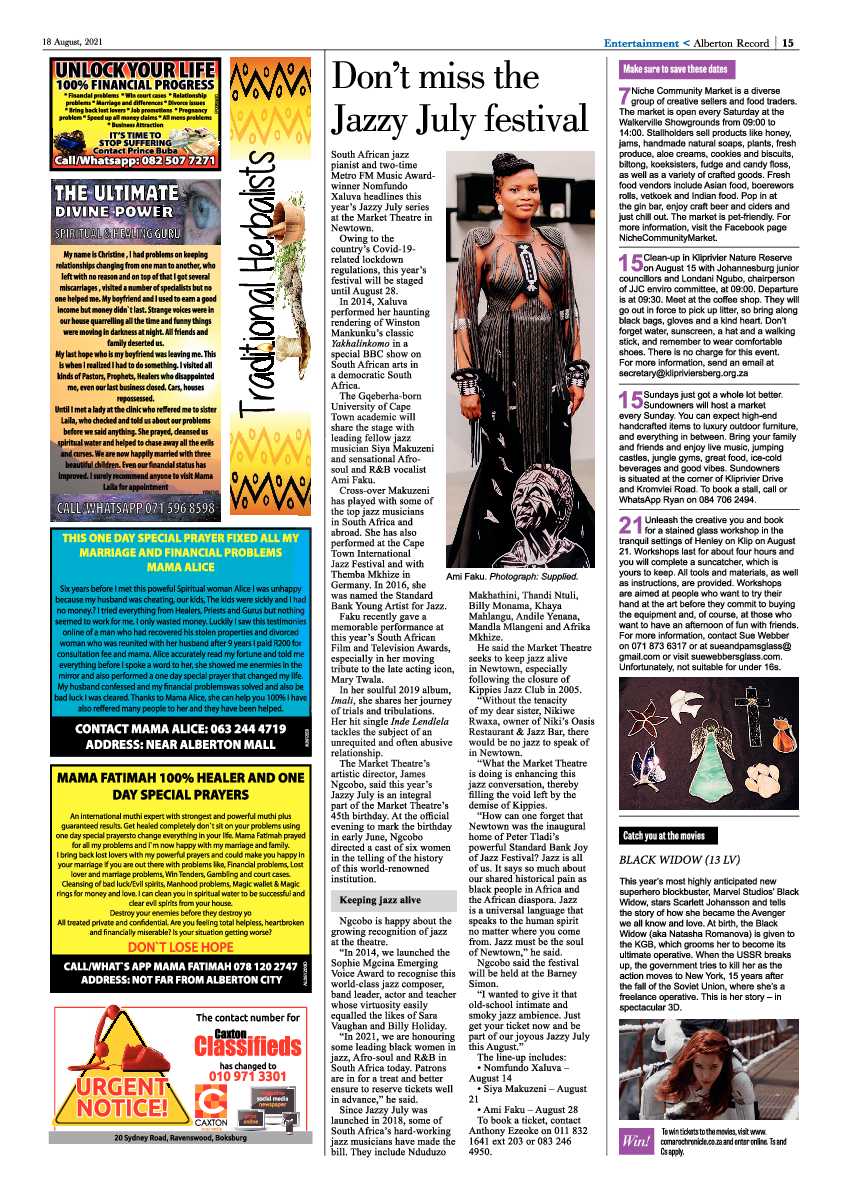 Alberton Record 18 August 2021 page 15
