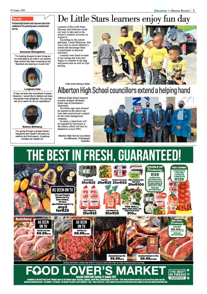 Alberton Record 18 August 2021 page 7