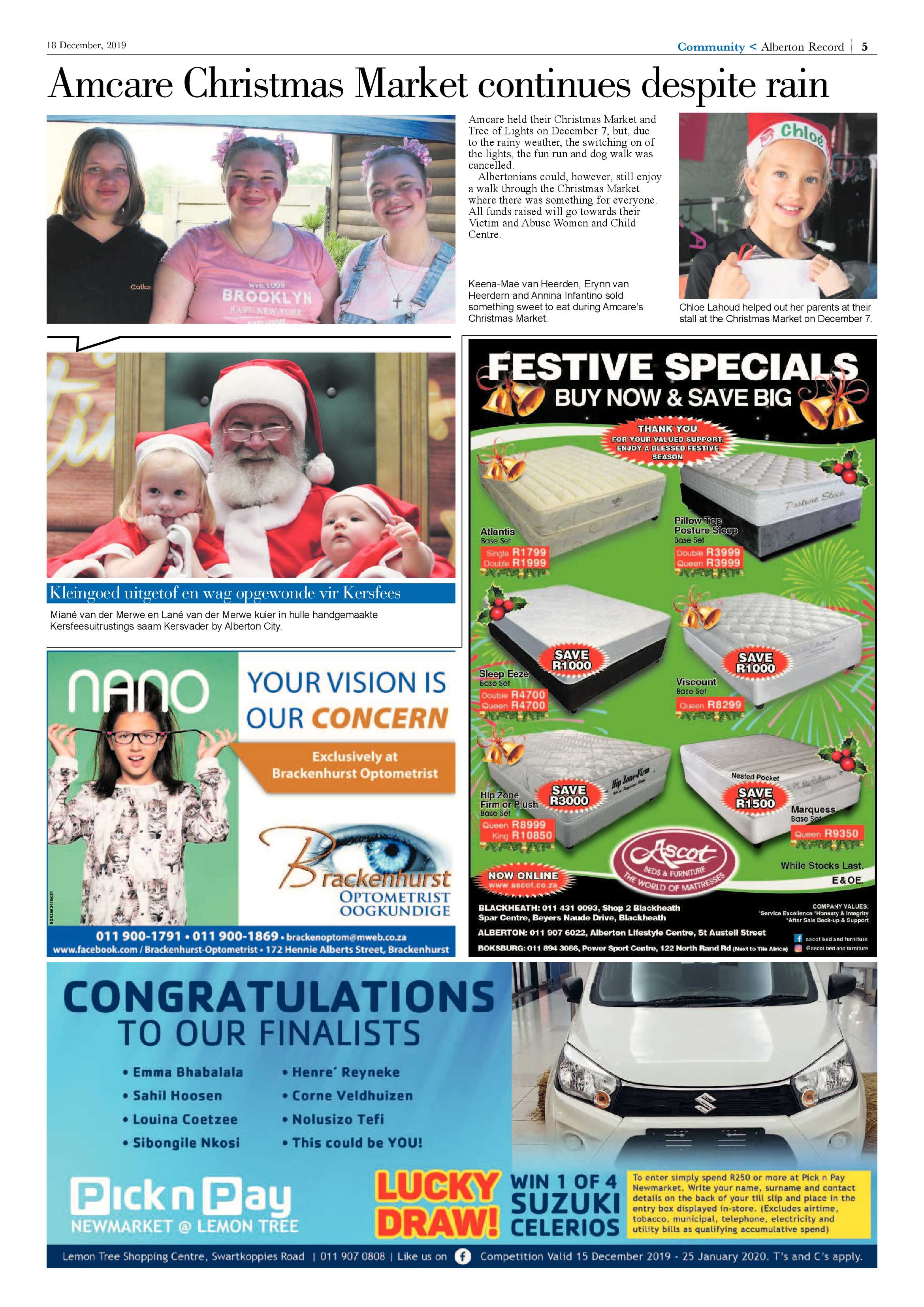 Alberton Record 18 December 2019 page 5