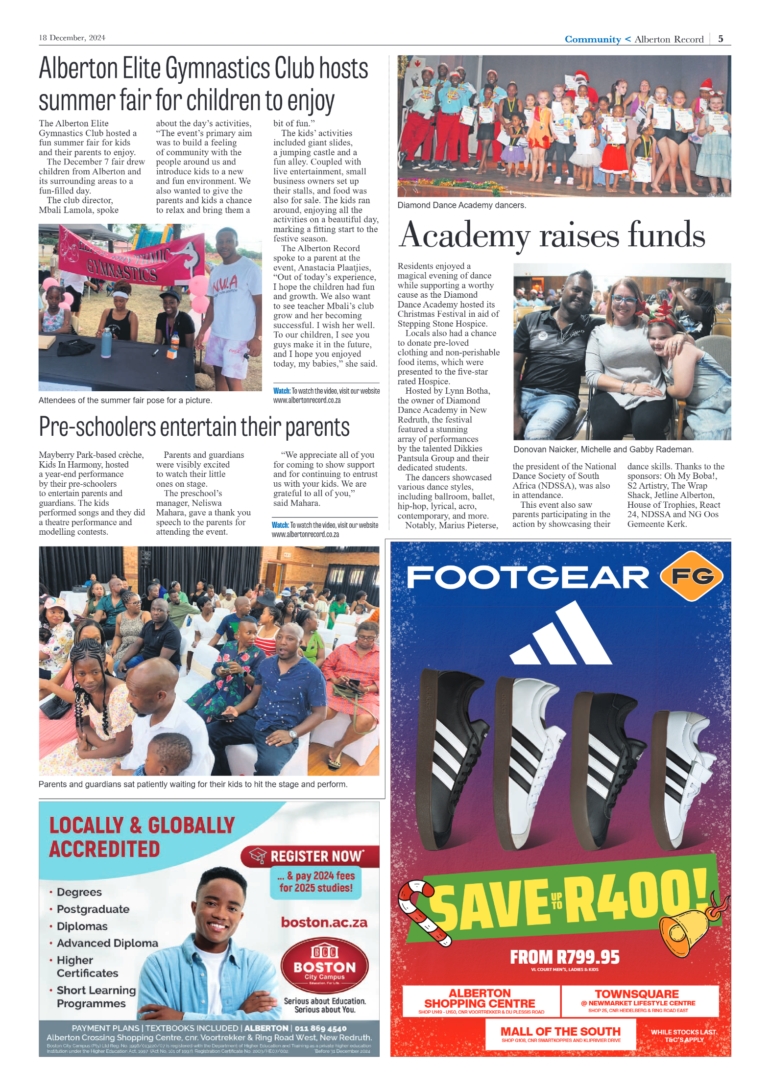 Alberton Record 18 December 2024 page 5