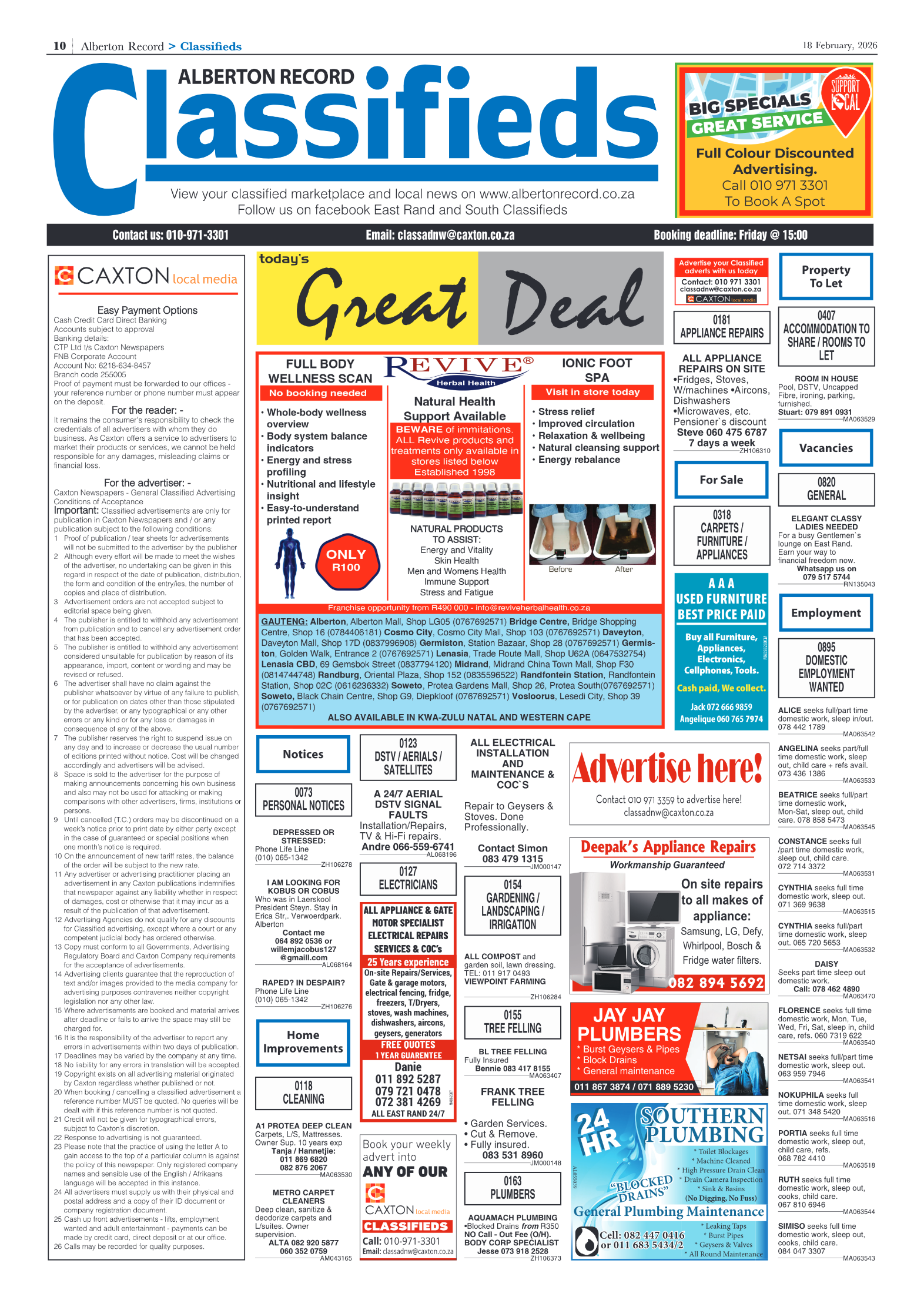 Alberton Record 18 February 2026 page 10