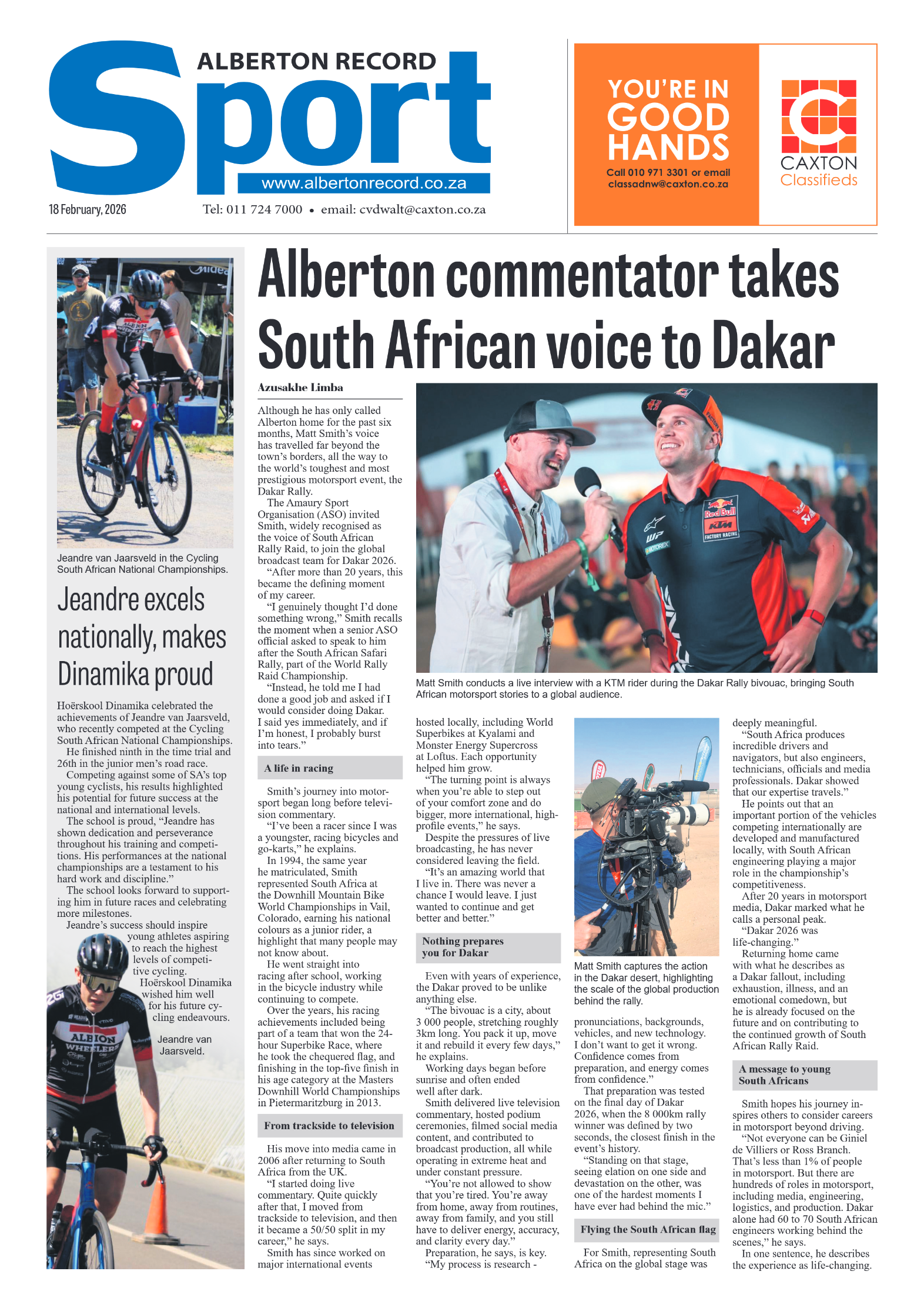 Alberton Record 18 February 2026 page 12