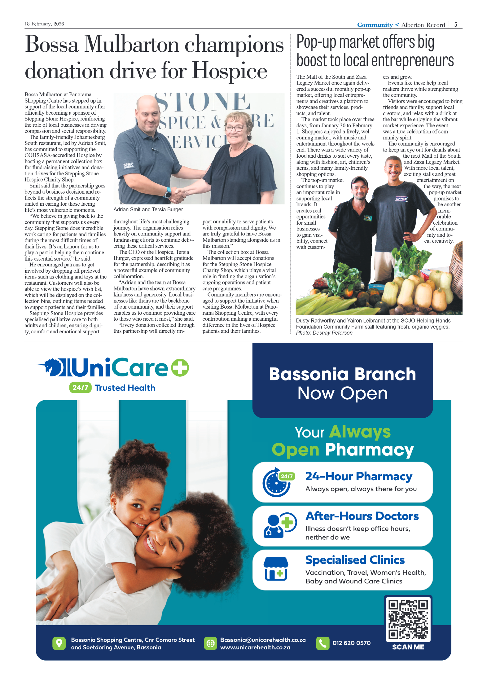 Alberton Record 18 February 2026 page 5