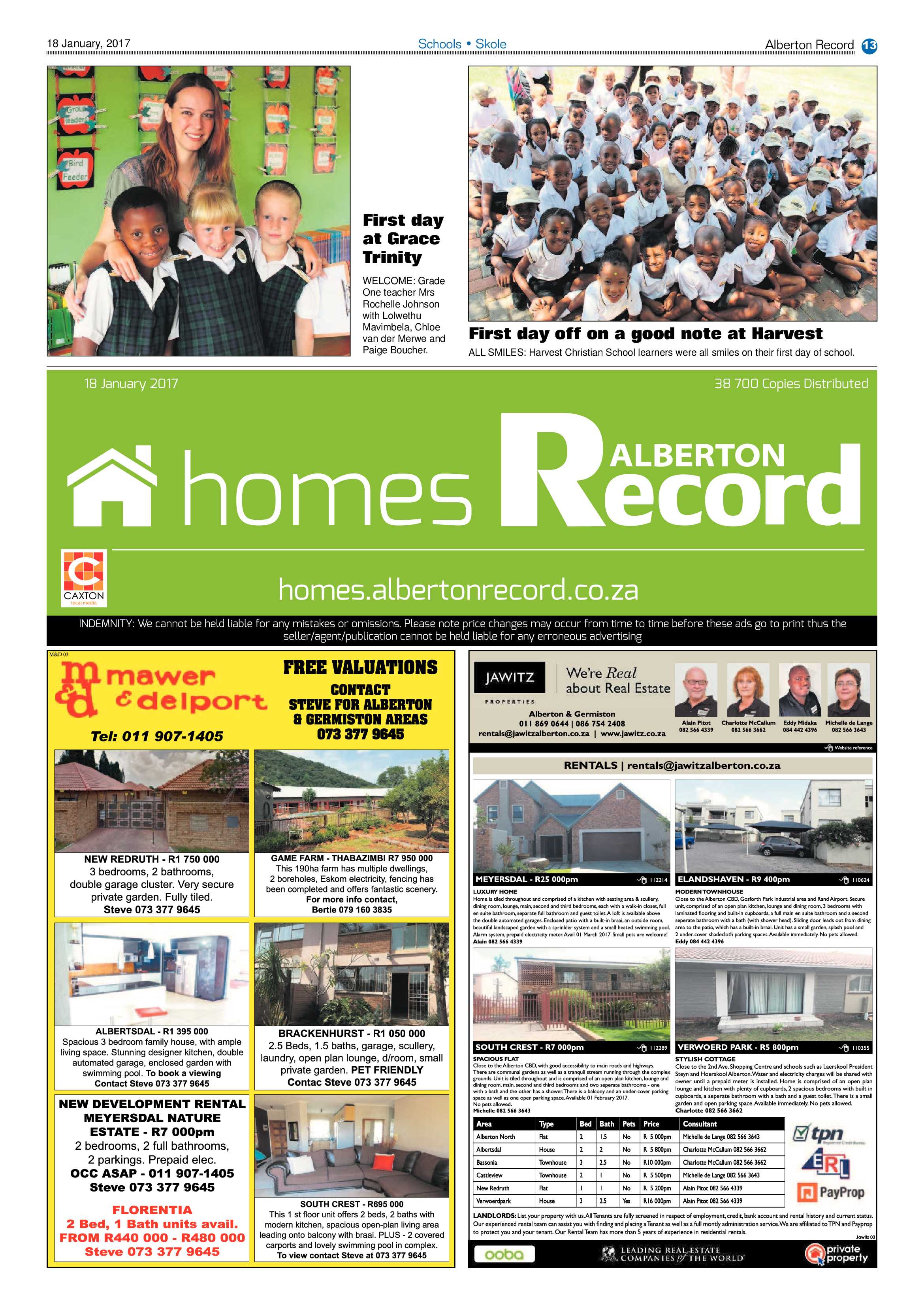 Alberton Record 18 January 2016 page 13