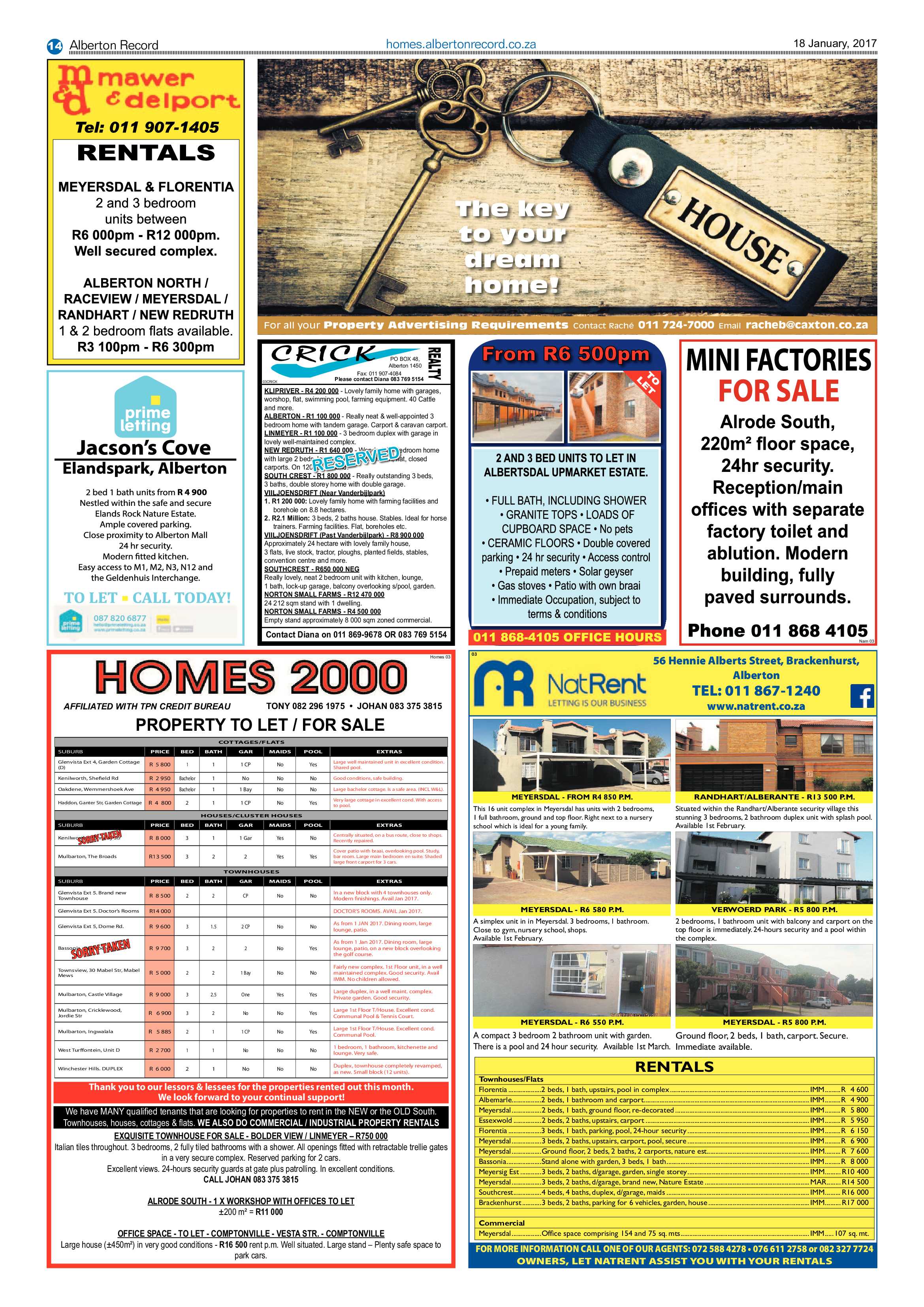 Alberton Record 18 January 2016 page 14