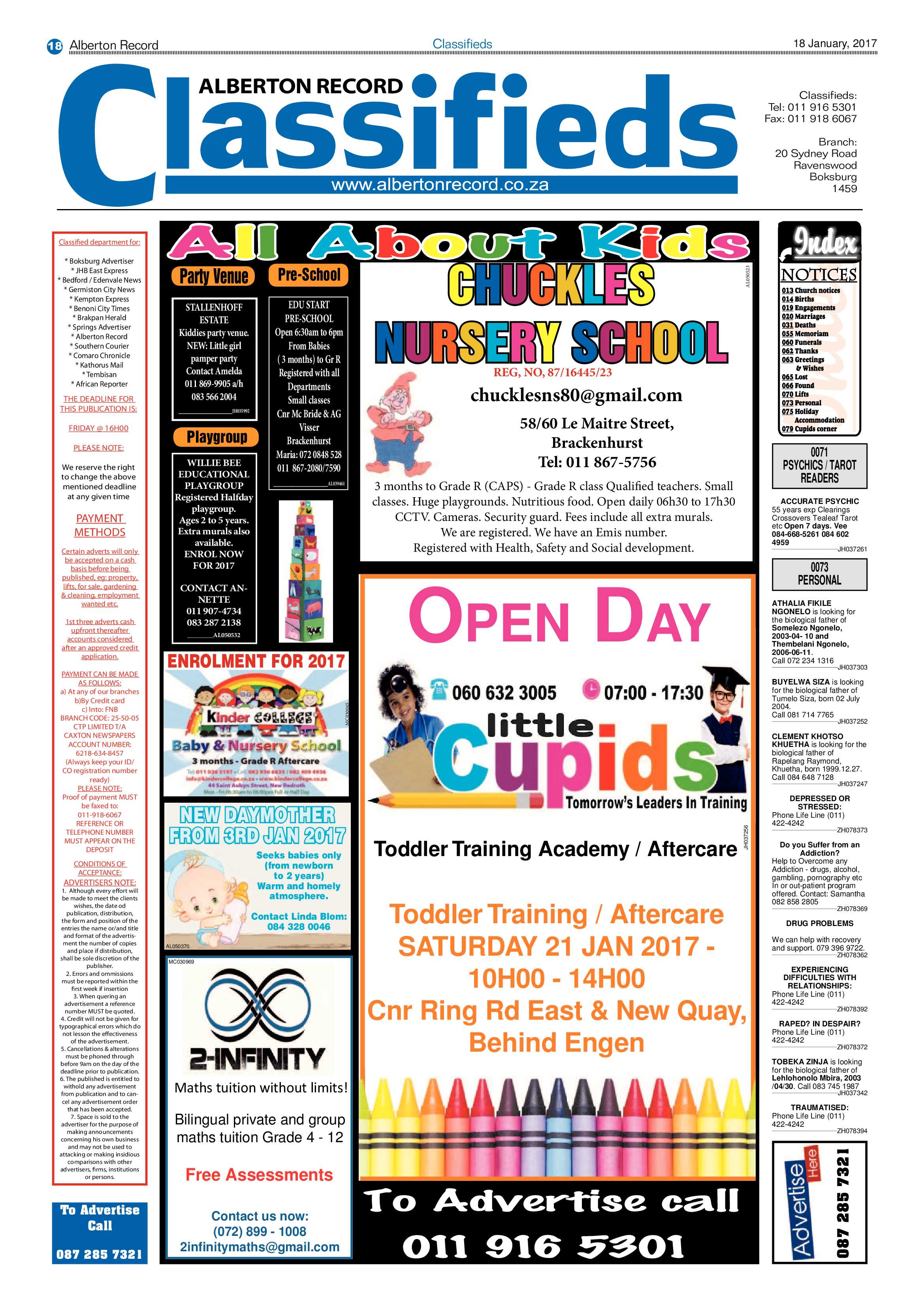 Alberton Record 18 January 2016 page 18