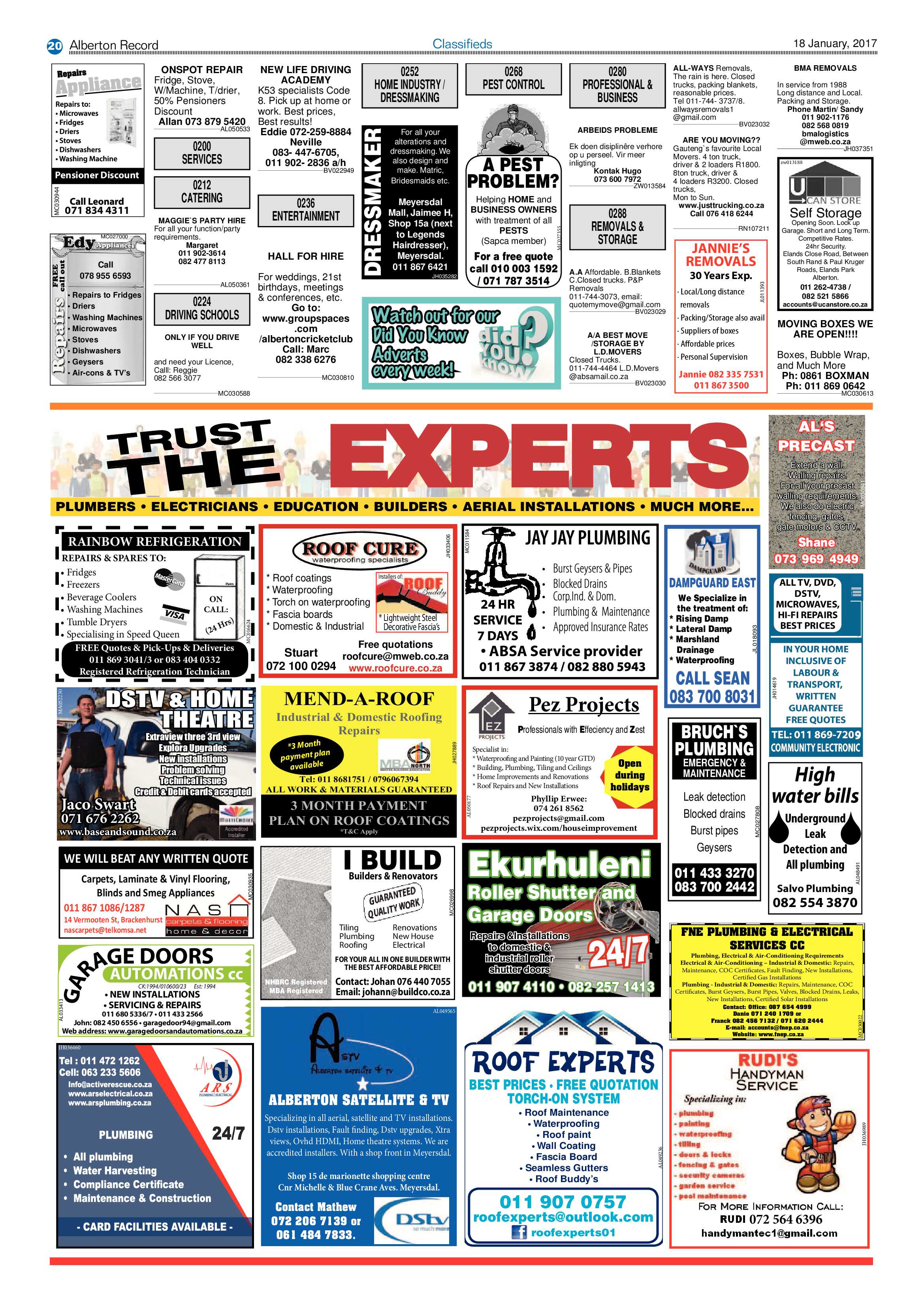 Alberton Record 18 January 2016 page 20