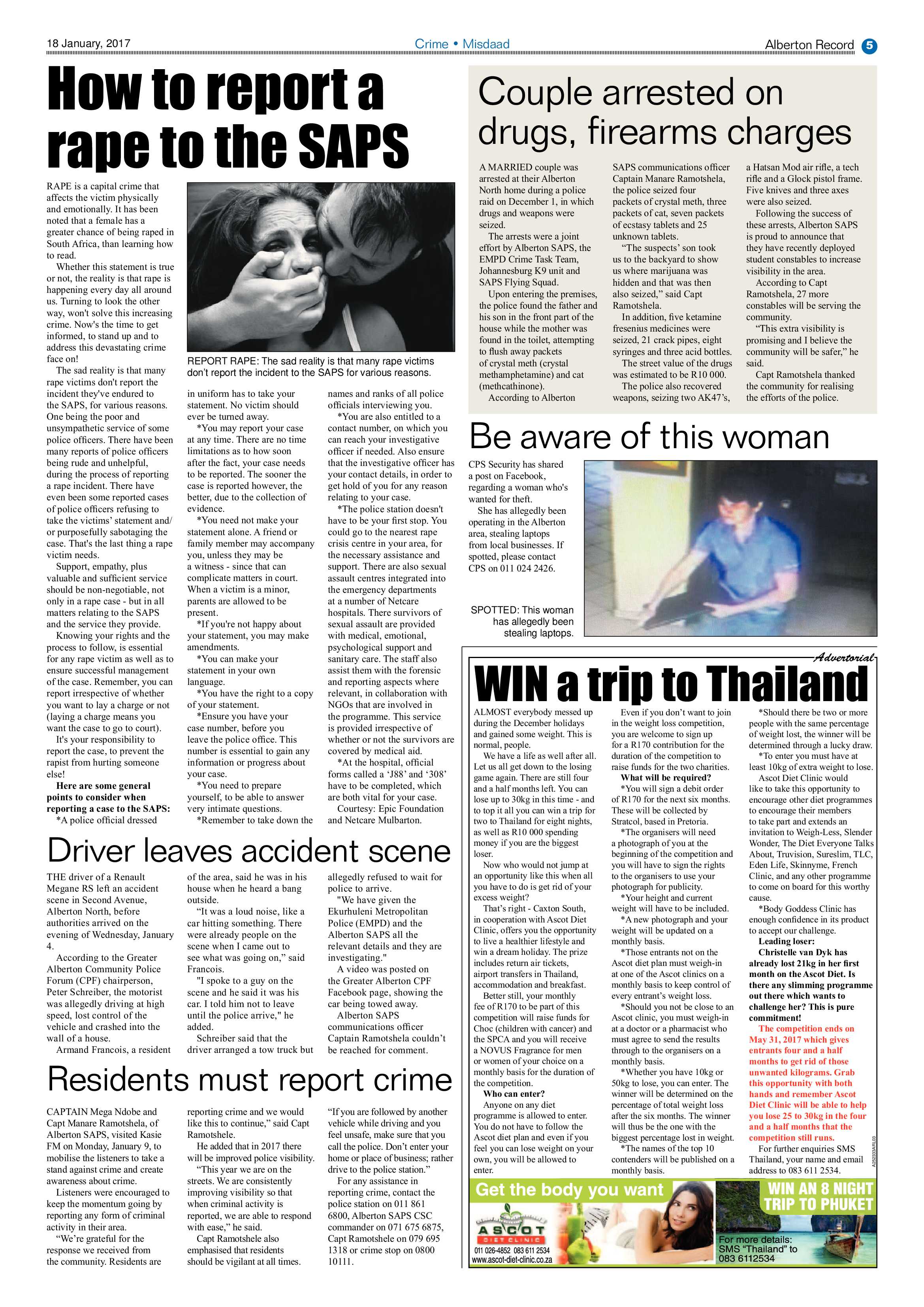 Alberton Record 18 January 2016 page 5