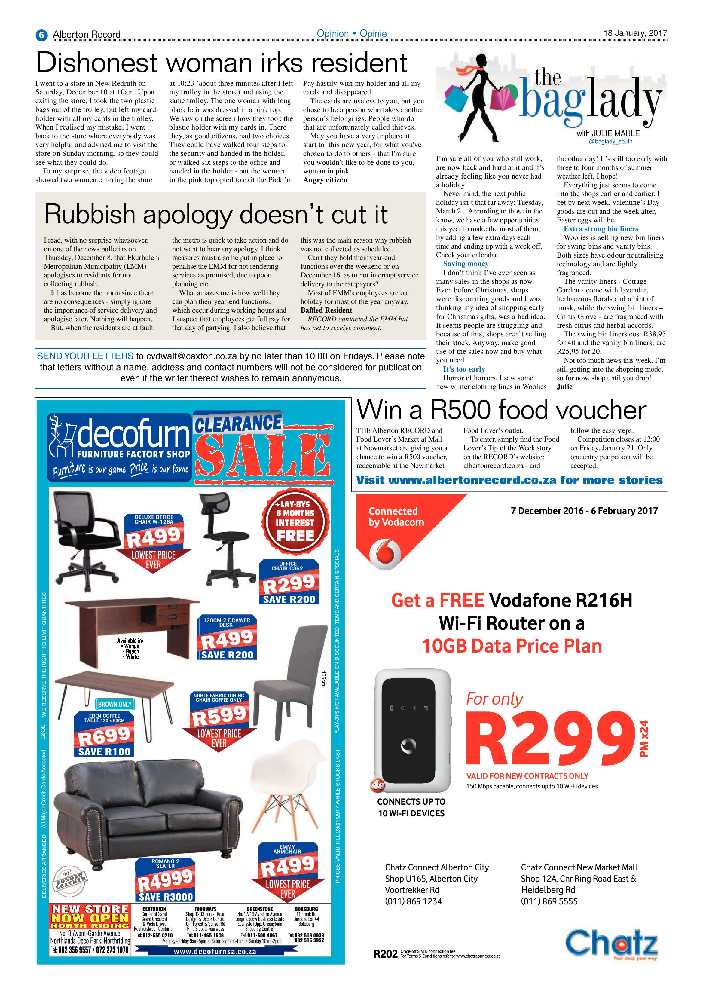 Alberton Record 18 January 2016 page 6